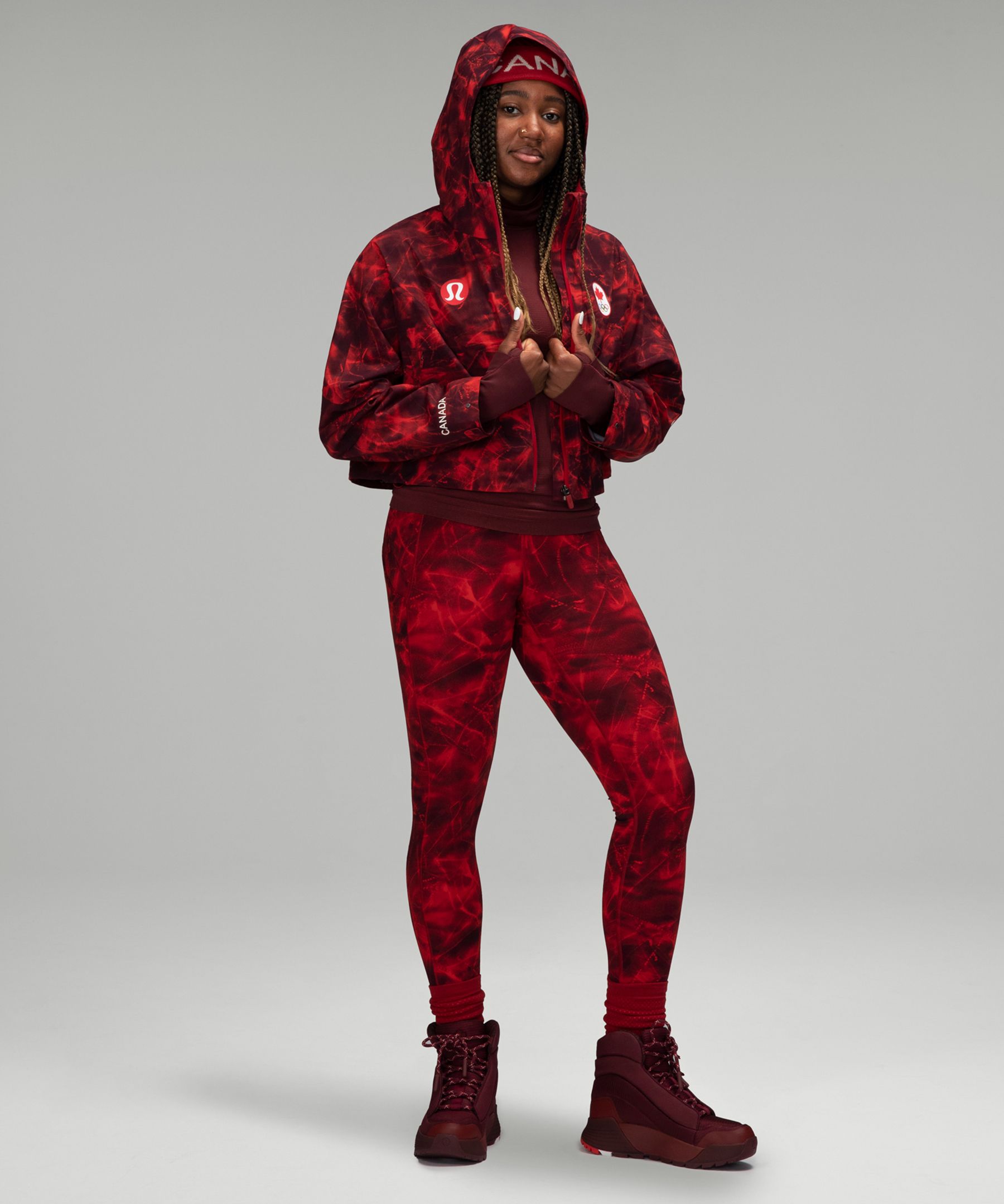 Lululemon Team Canada 22 Cropped Jacket *COC Logo. 2