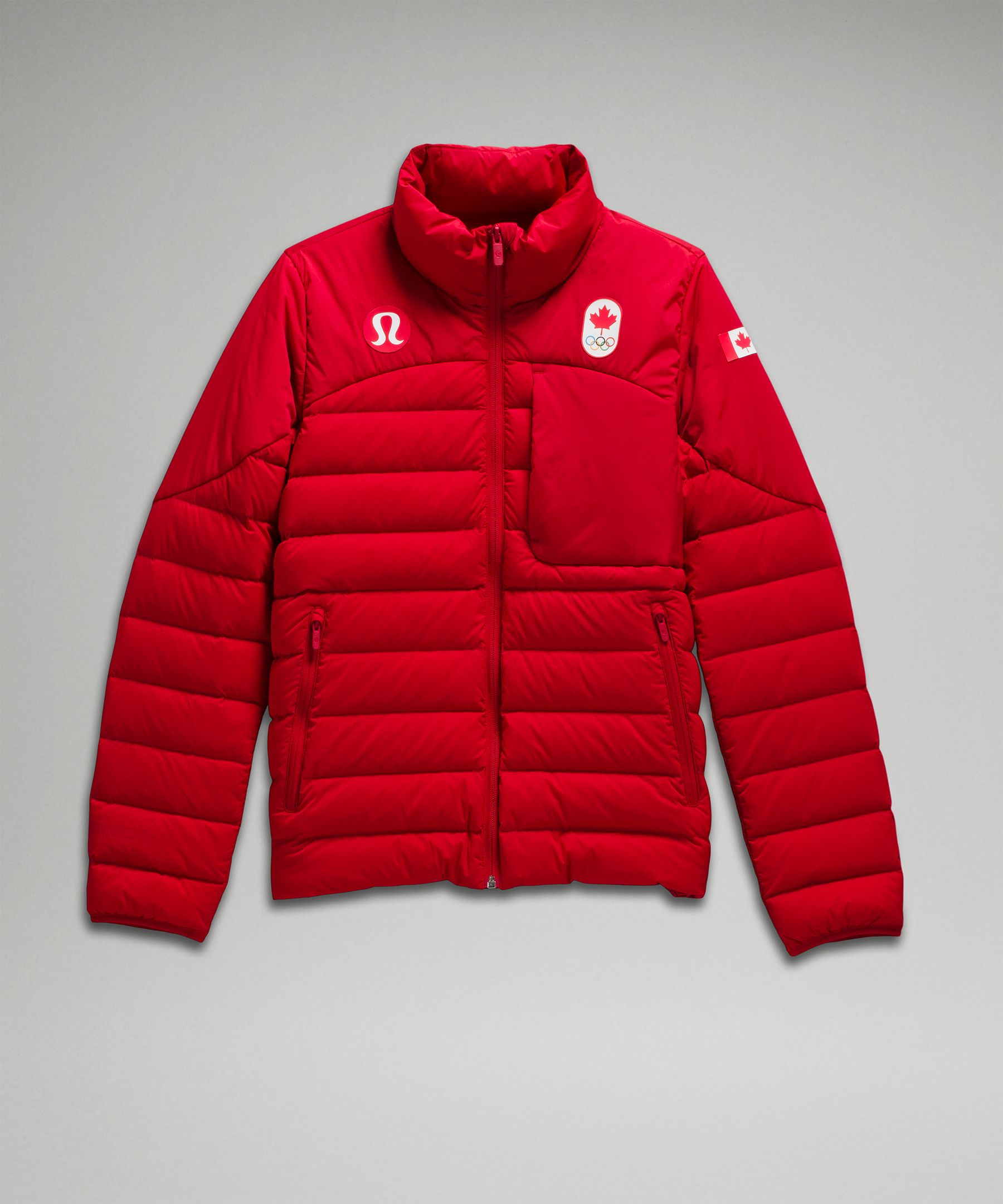 Lululemon Team Canada Women's Navigation Stretch Down Jacket *COC Logo. 7