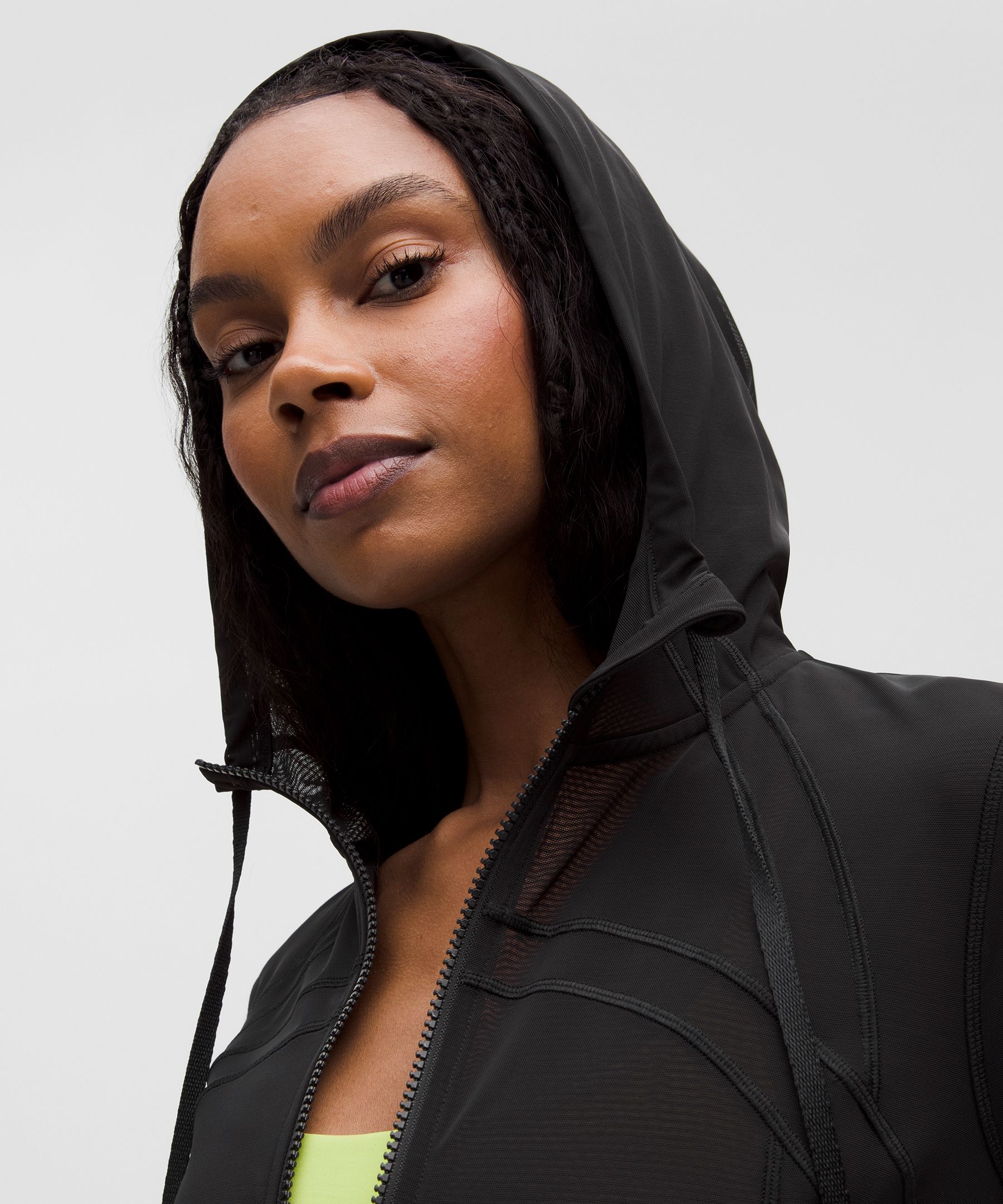 Hooded Define Jacket Mesh Vent *Nulu | Women's Coats & Jackets