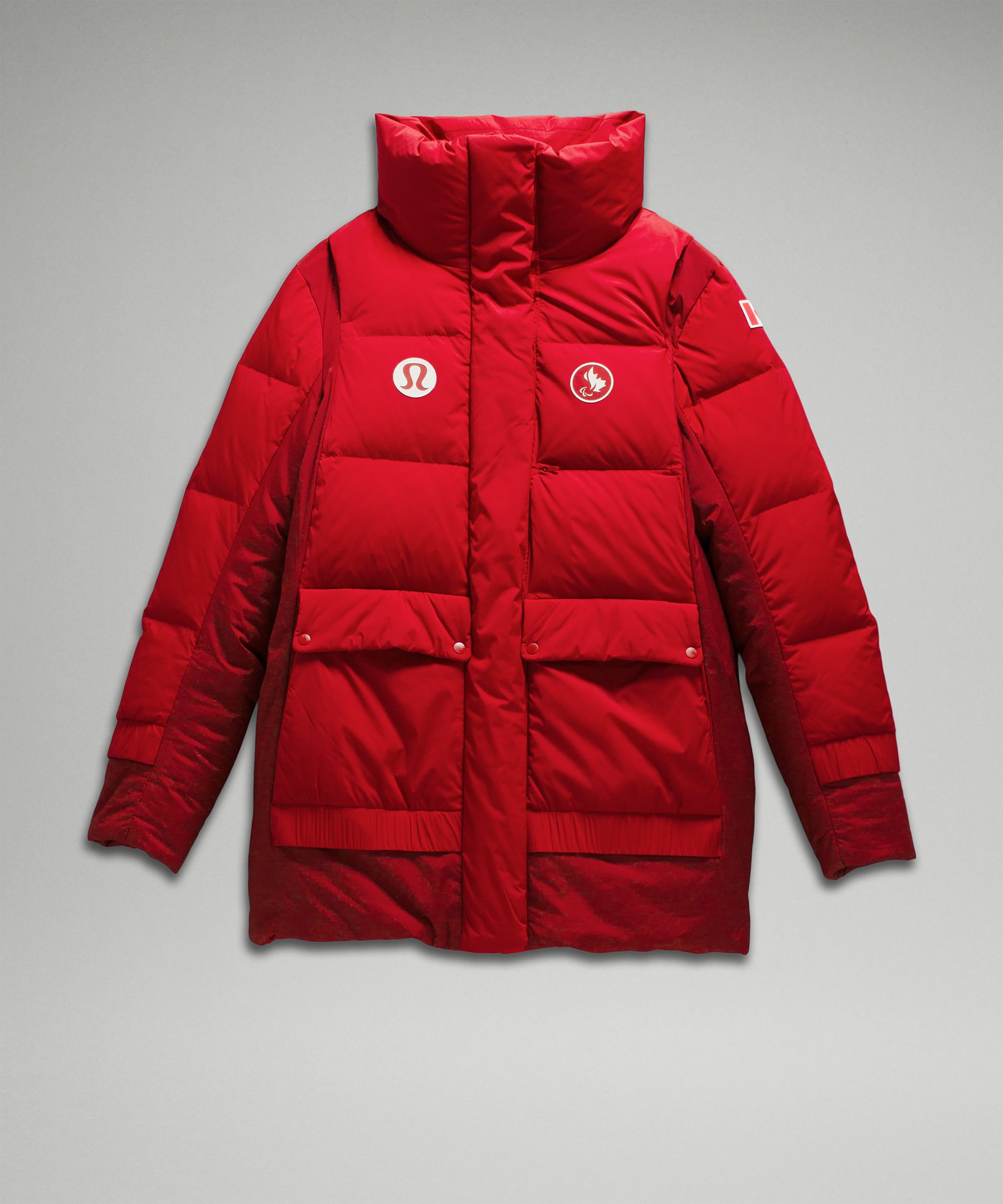 Lululemon Team Canada 22 Women's Down Jacket CPC Logo. 5