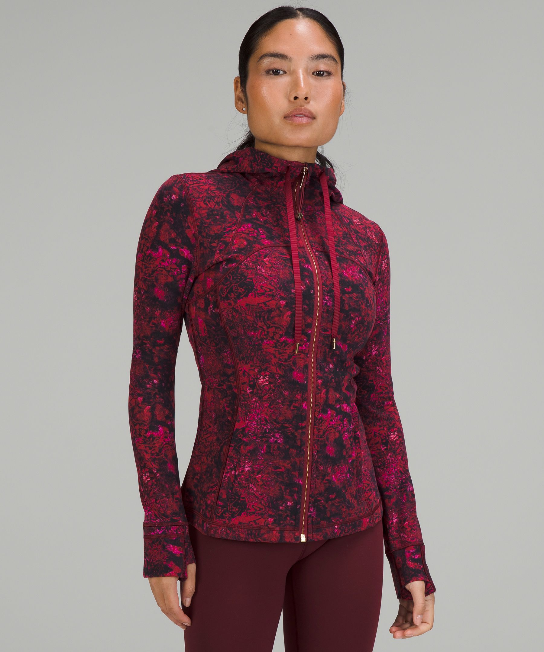 A Red Jacket: lululemon Lunar New Year Hooded Define Jacket Nulu