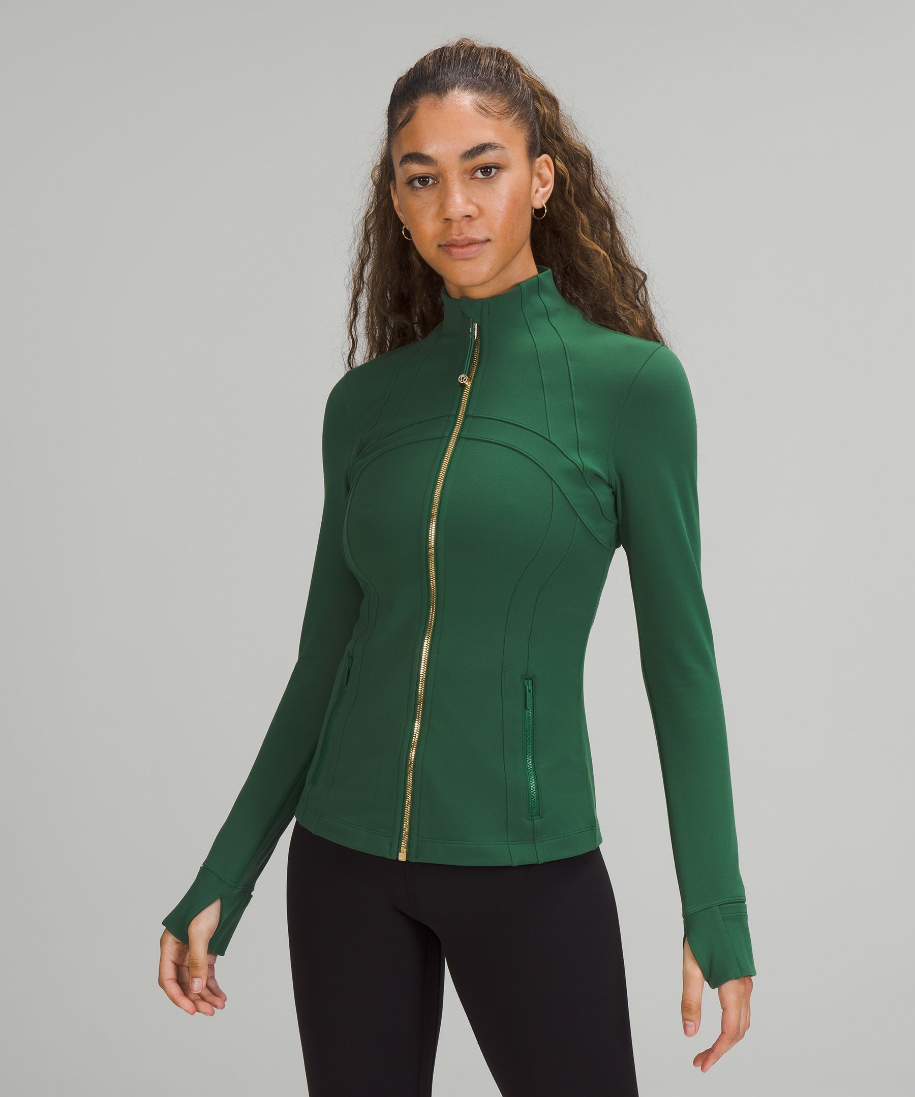 Lululemon Define Jacket Luon In Everglade Green