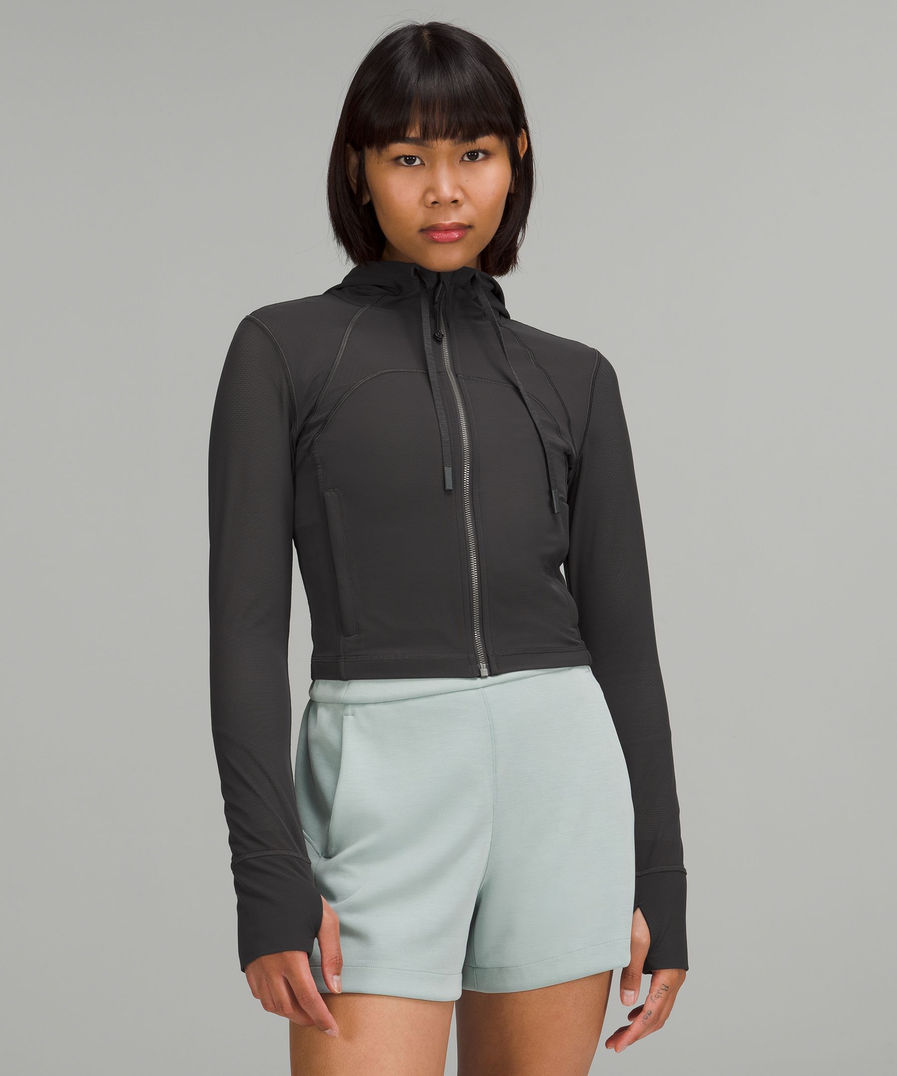 Cropped Define Mesh Jacket *Nulu