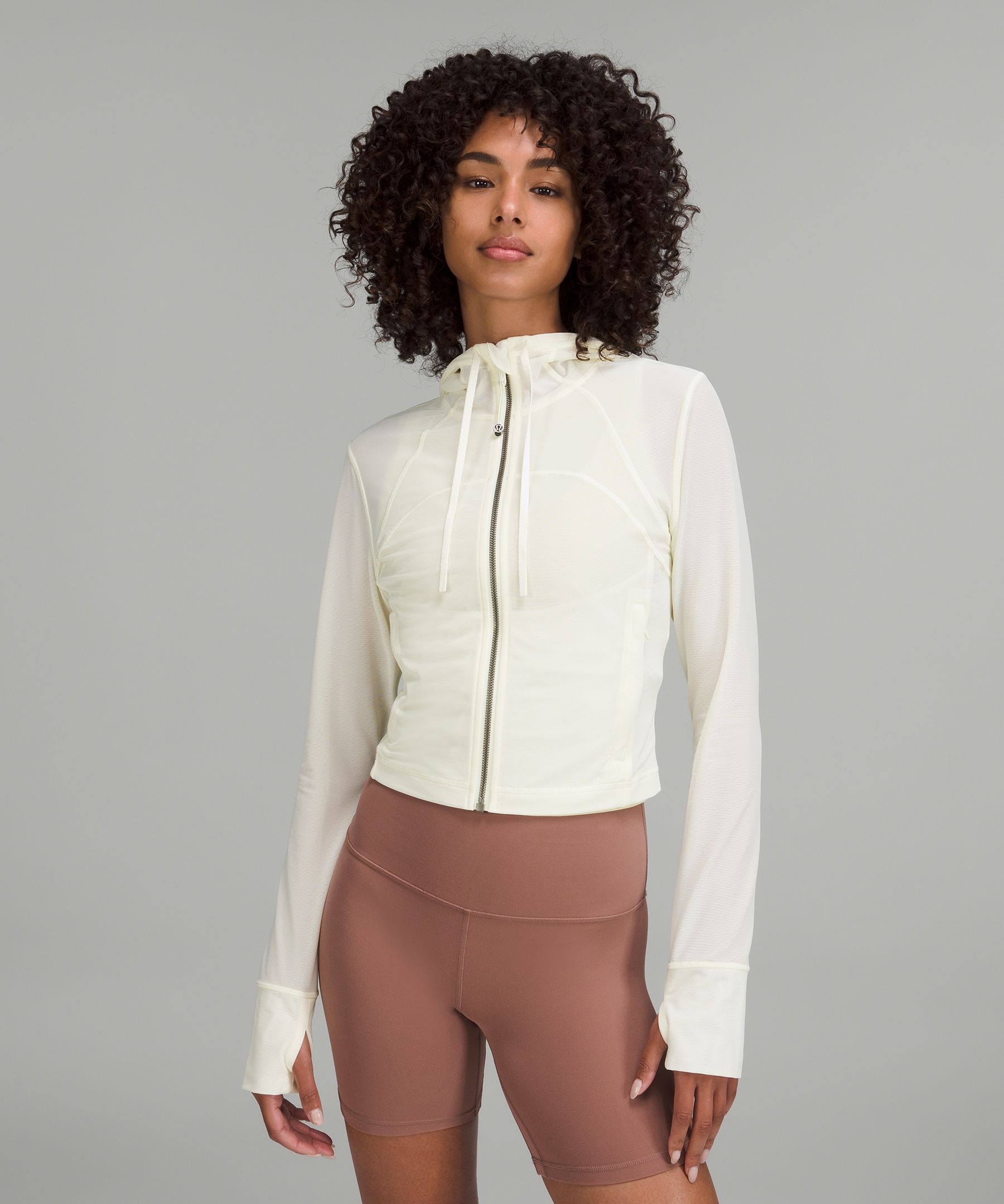 Mesh Hooded Define Cropped Jacket lululemon SG