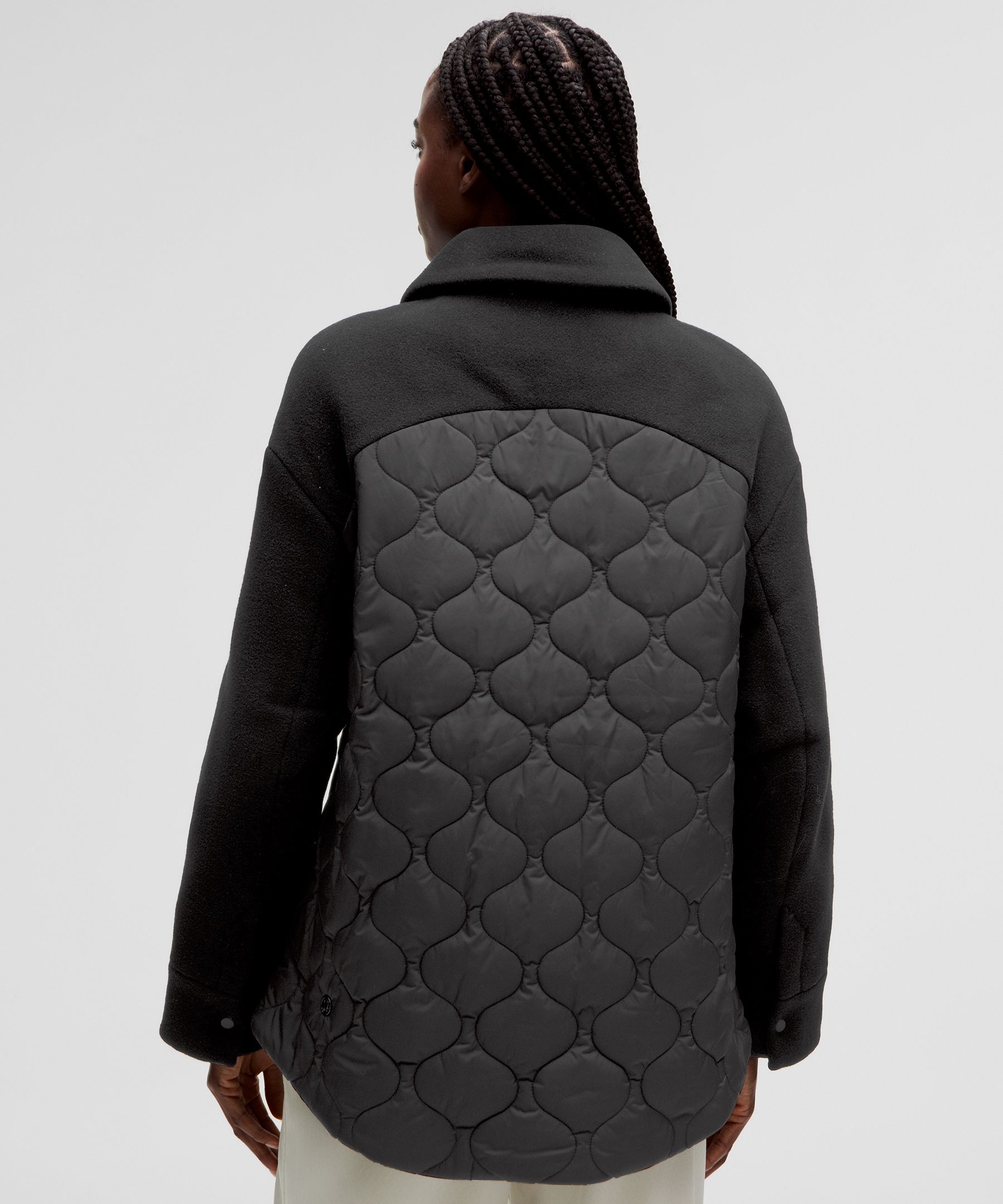 Insulated Wool Shirt Jacket | Lululemon EU