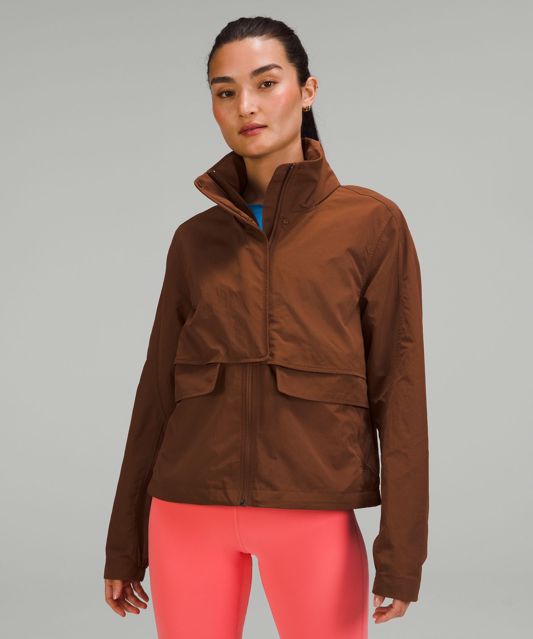 Lululemon Always Effortless Jacket In Orange