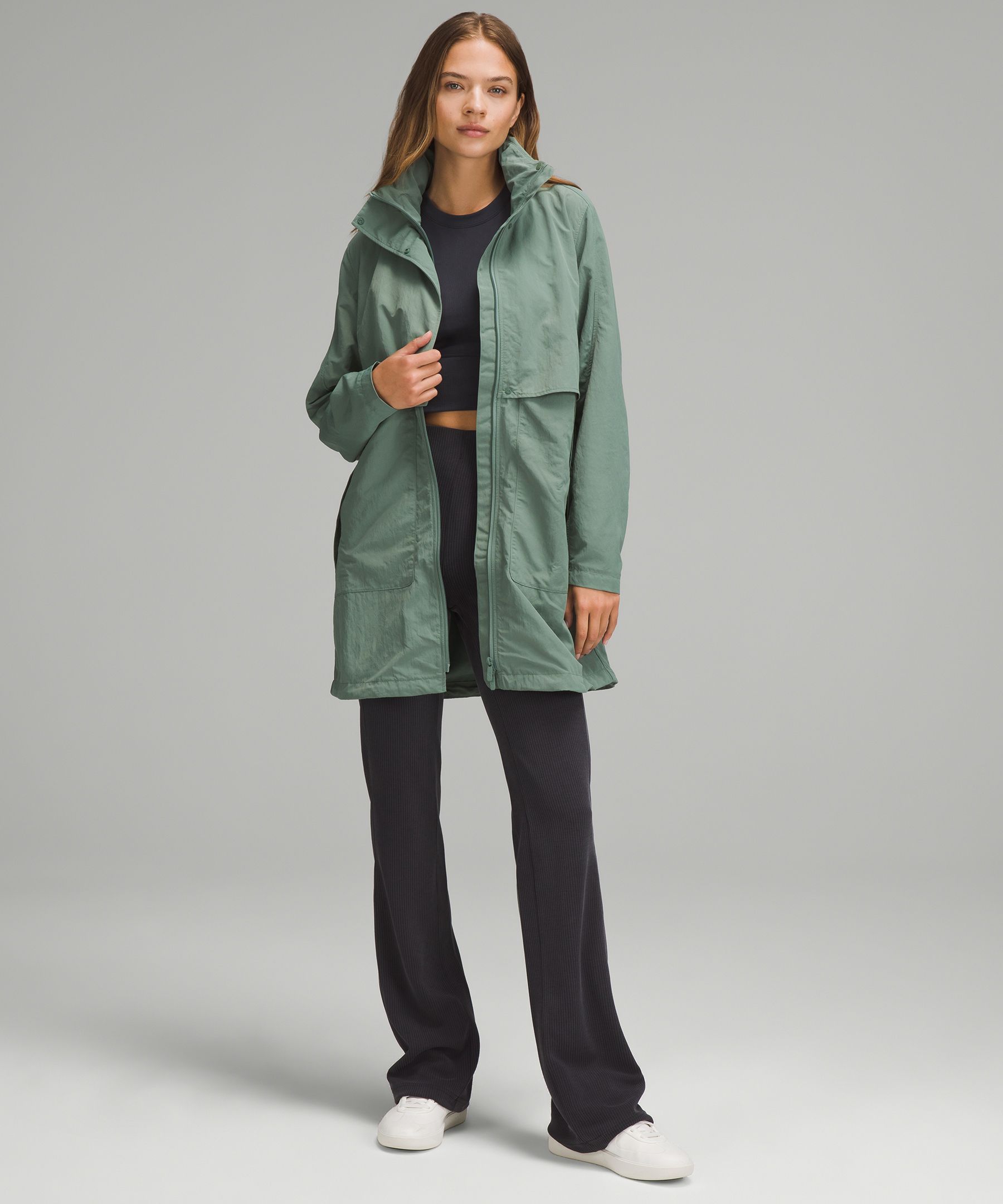 Always Effortless Long Jacket - Green