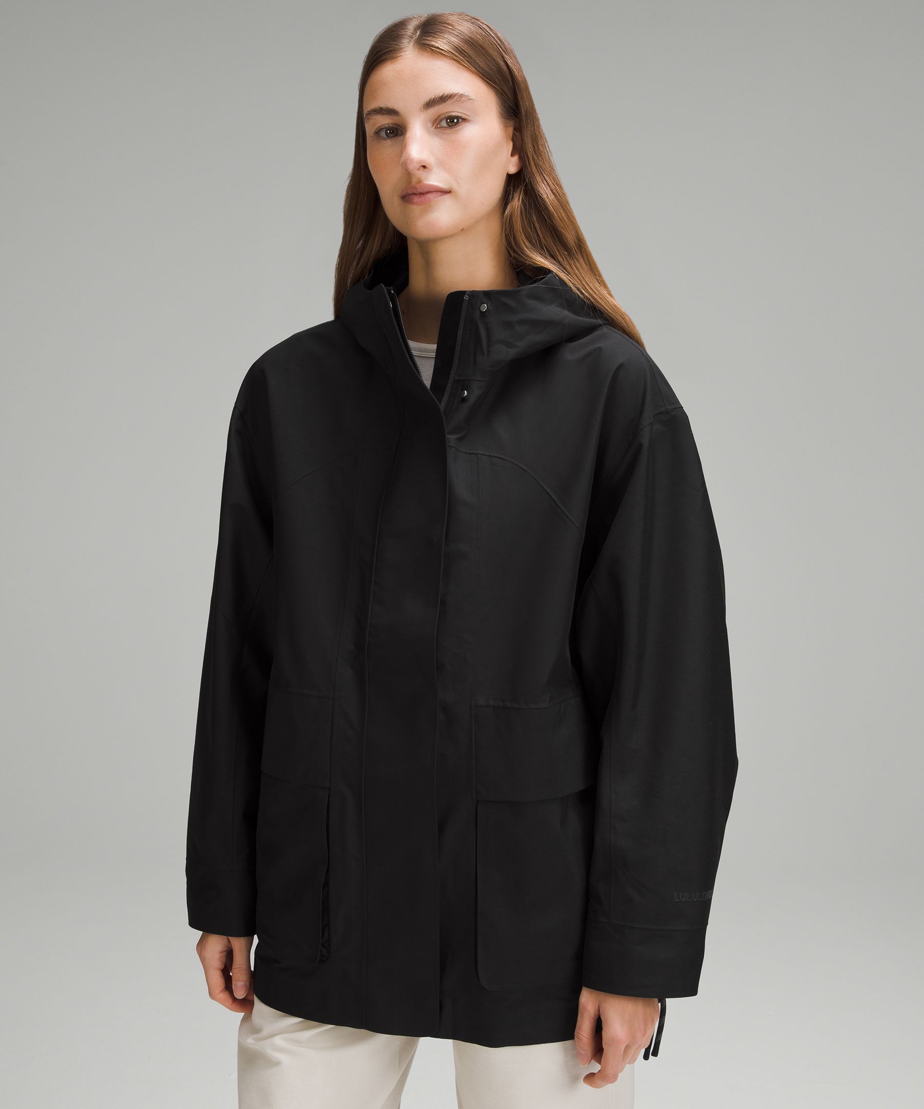 Oversized rain parka on sale