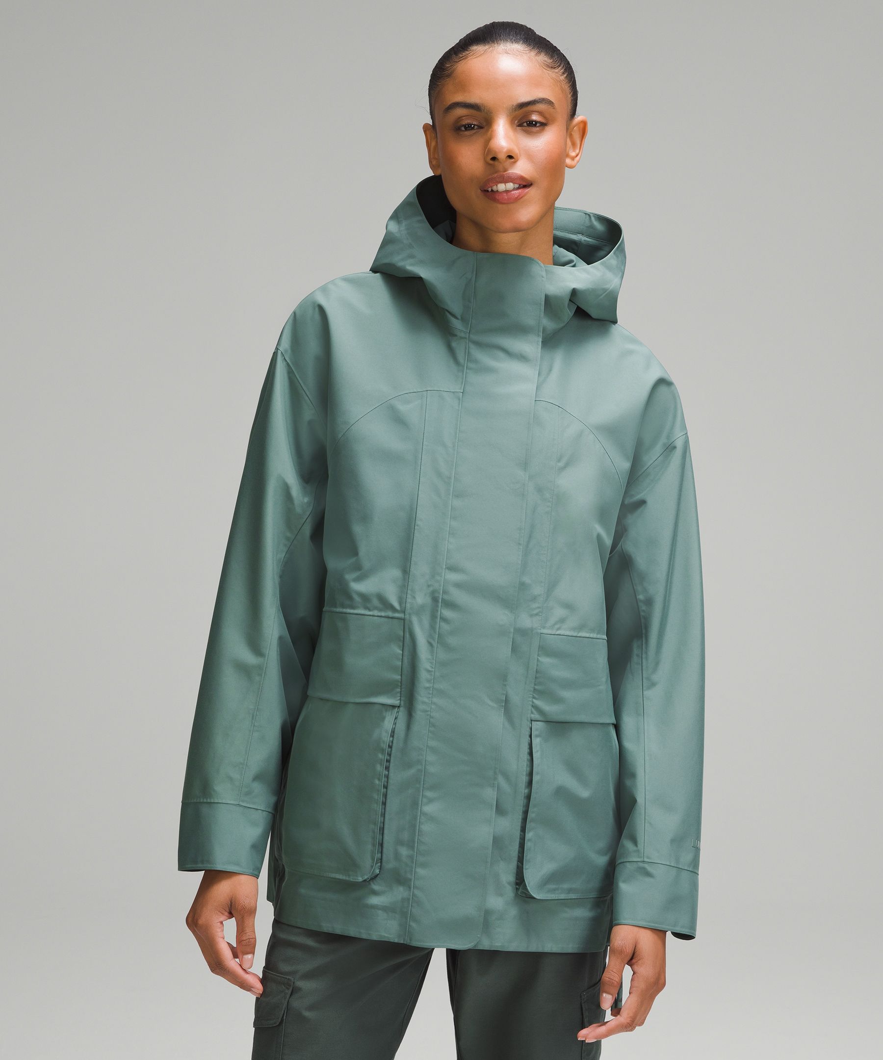 Lululemon Oversized Hooded Rain Jacket