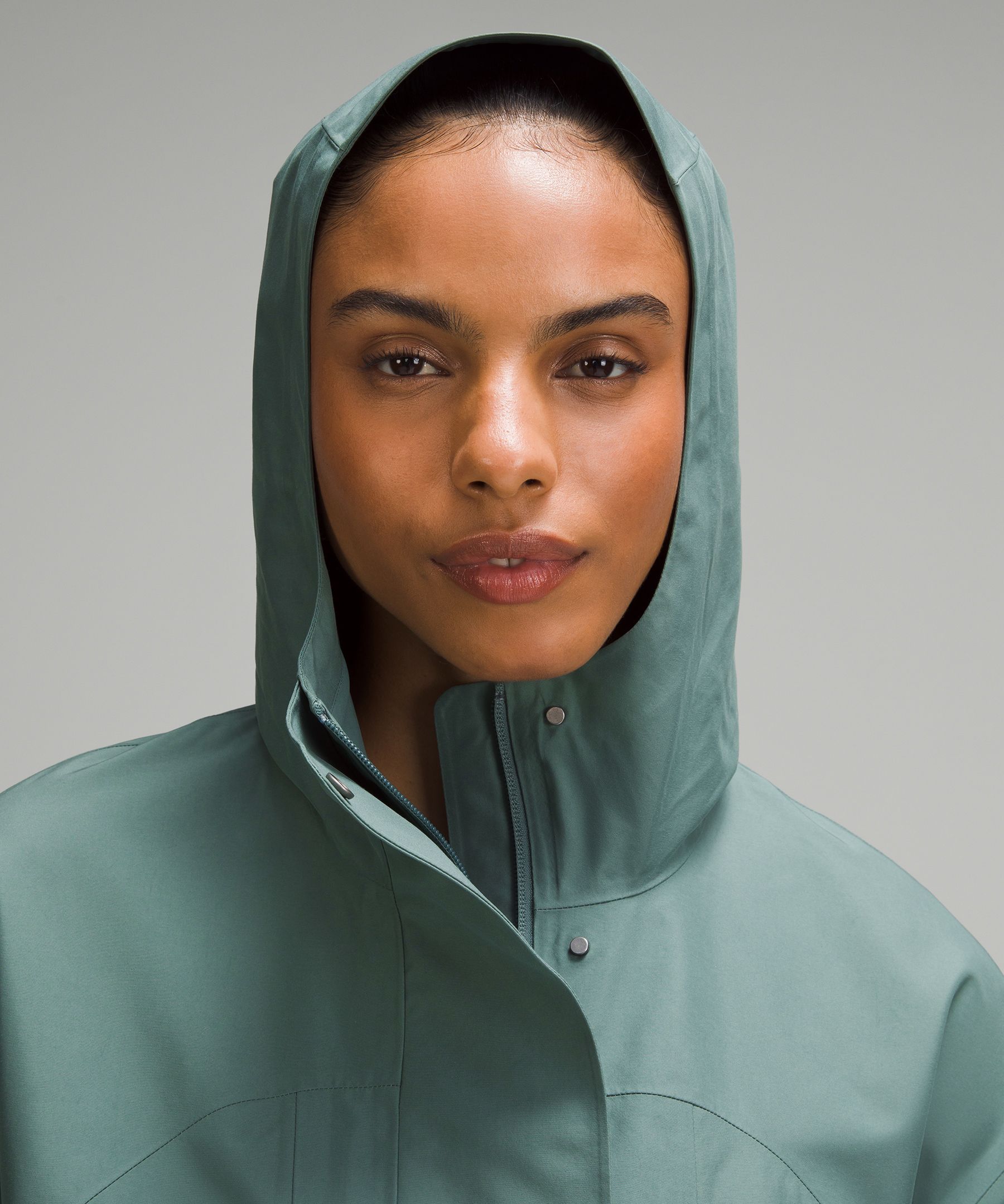 Oversized hooded rain store jacket uk