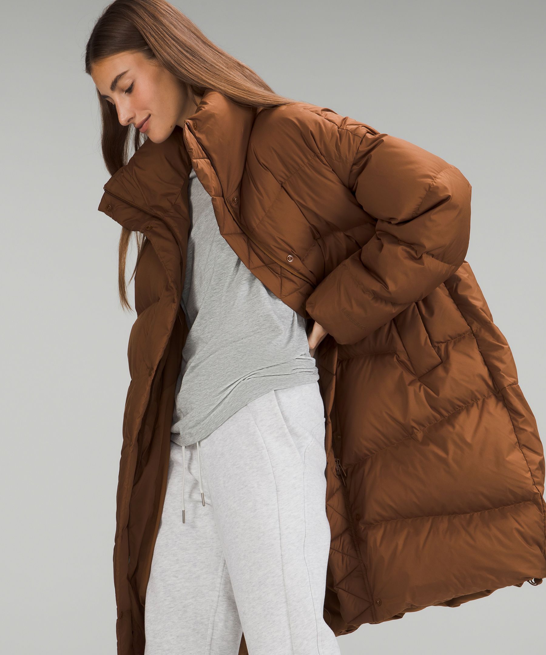 H&M Oversized Padded Quilted Vest Sleeveless Jacket Runs Big Measurements