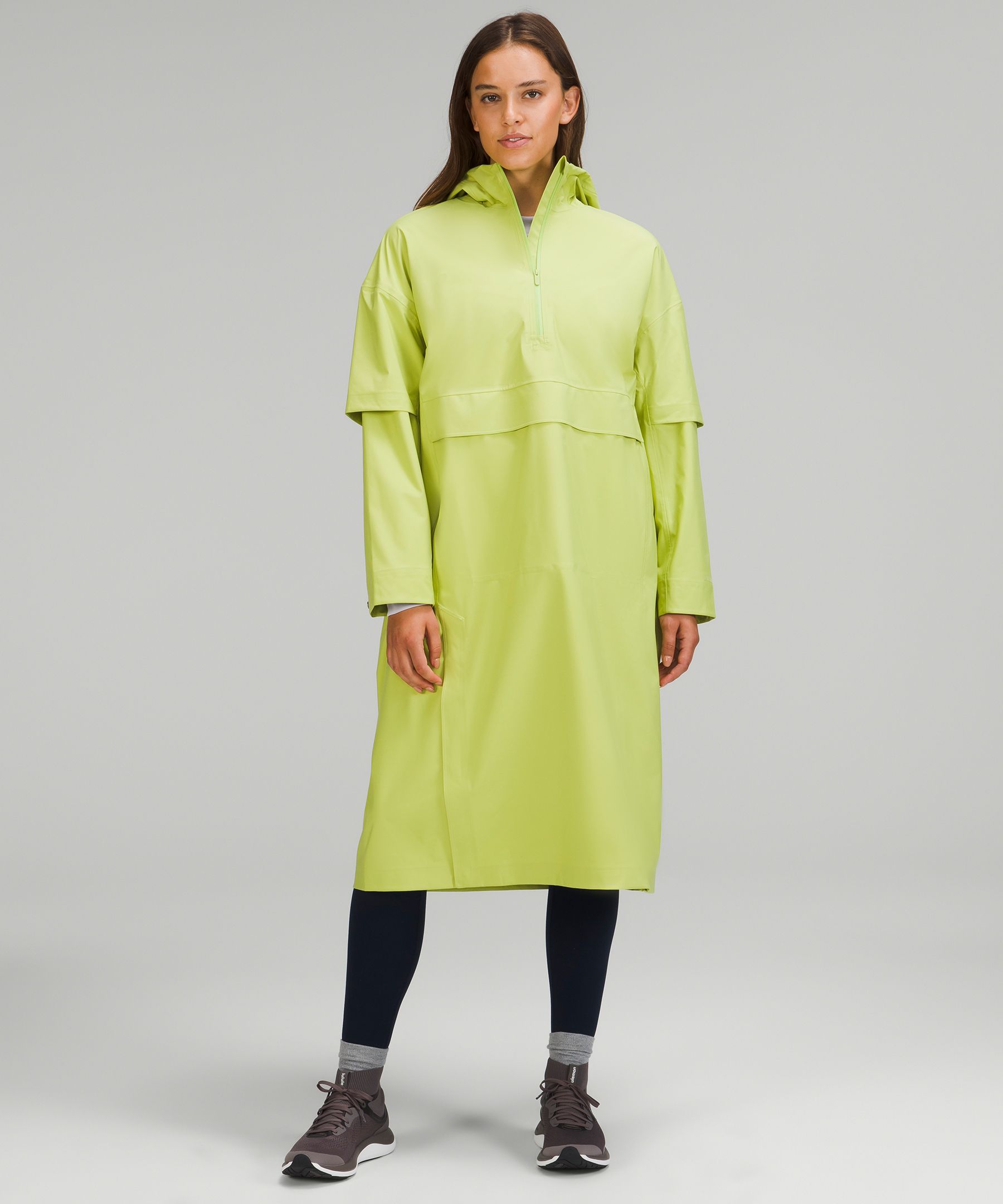 luge Beundringsværdig Intakt Waterproof Rain Poncho *Online Only | Women's Coats & Jackets | lululemon