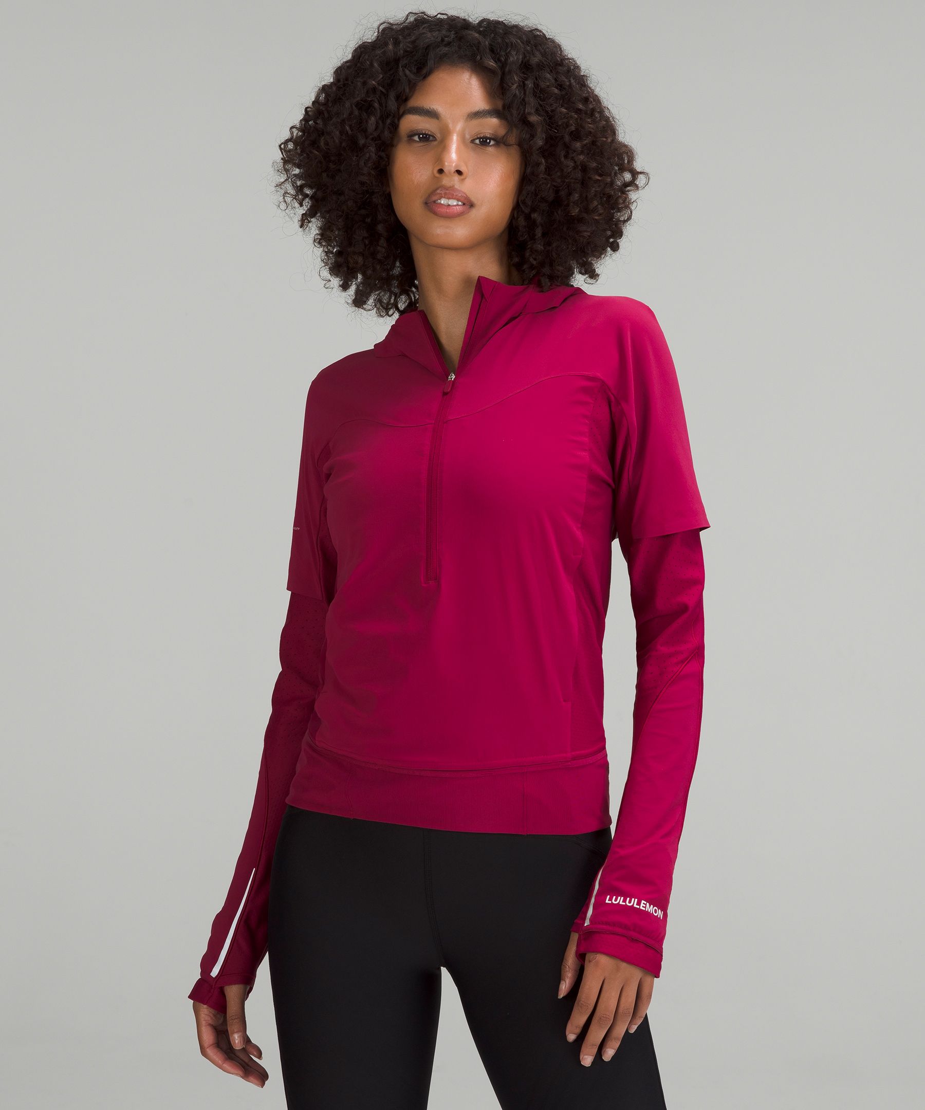 Hot pink running jacket hot sale