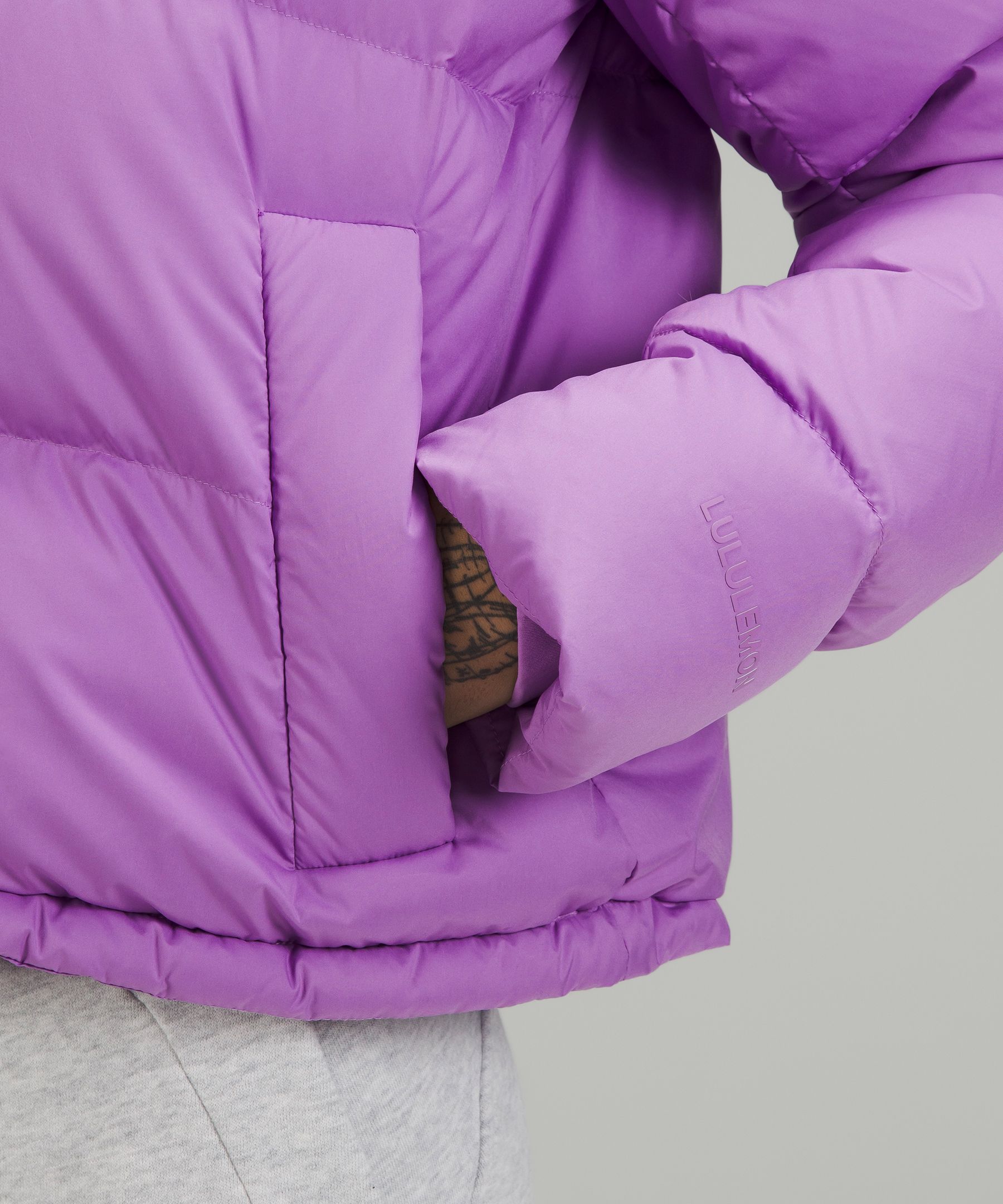 Wunder Puff 600-Down-Fill Cropped Jacket