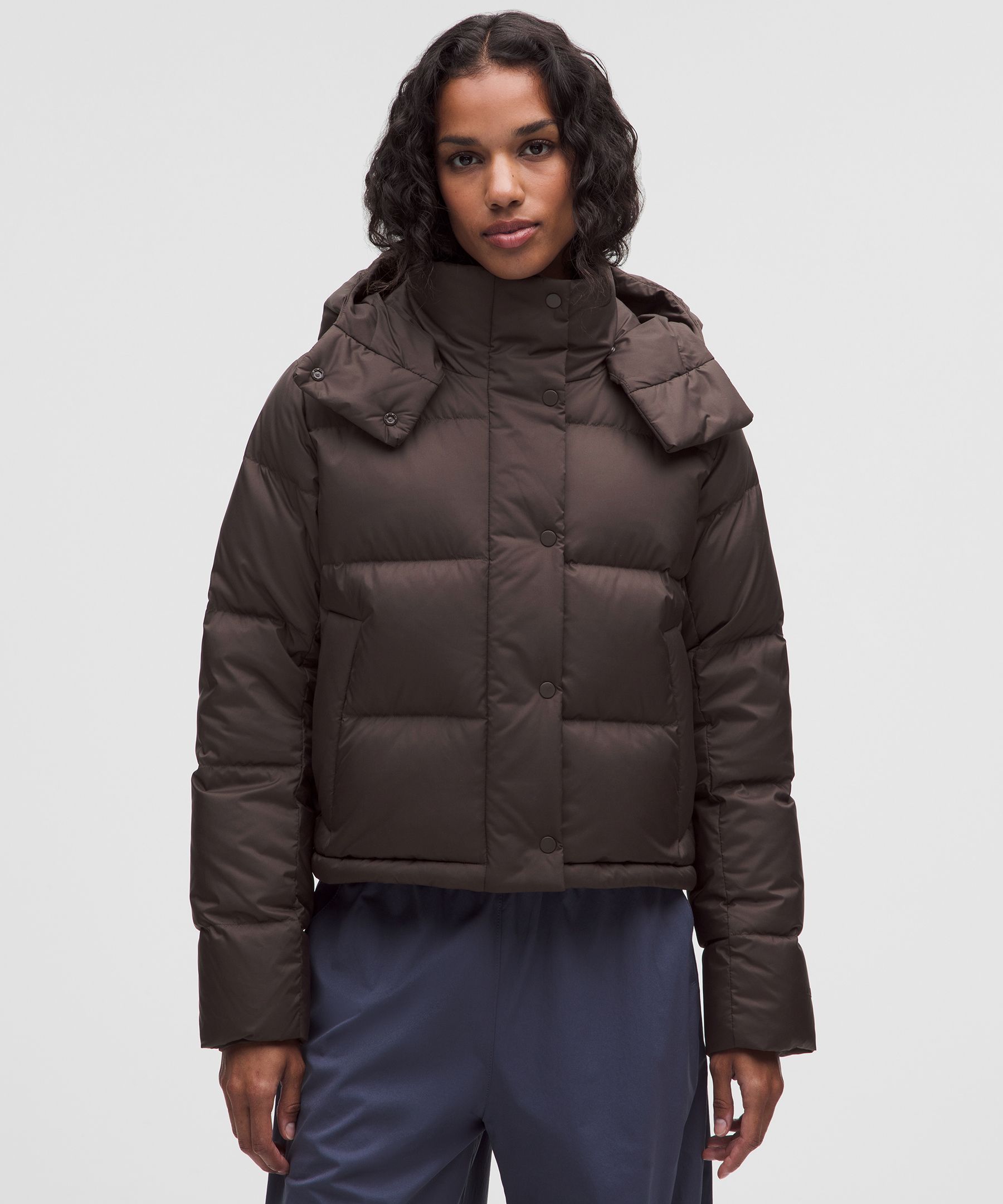 Wunder Puff 600-Down-Fill Cropped Jacket