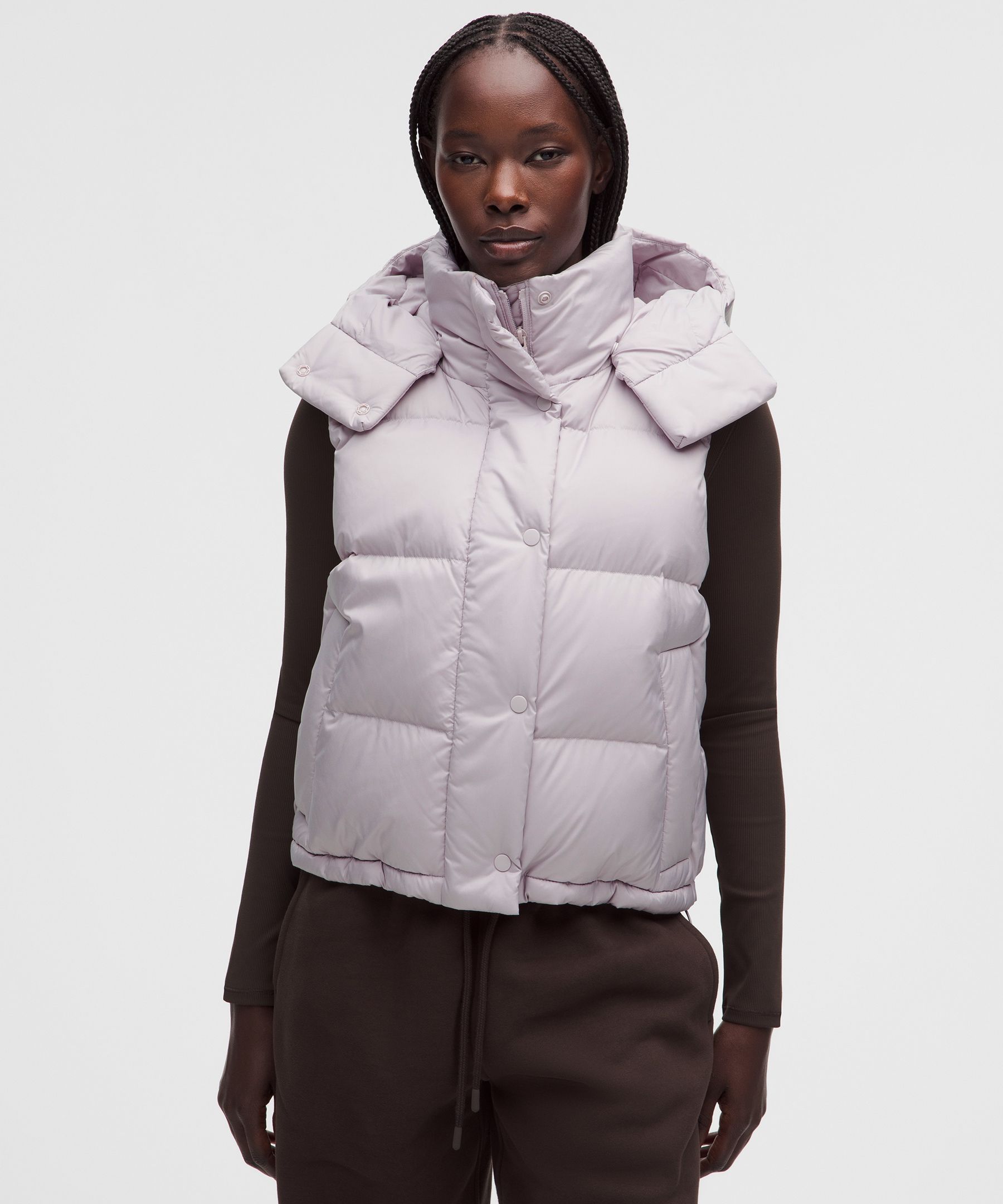 Wunder Puff 600-Down-Fill Cropped Vest