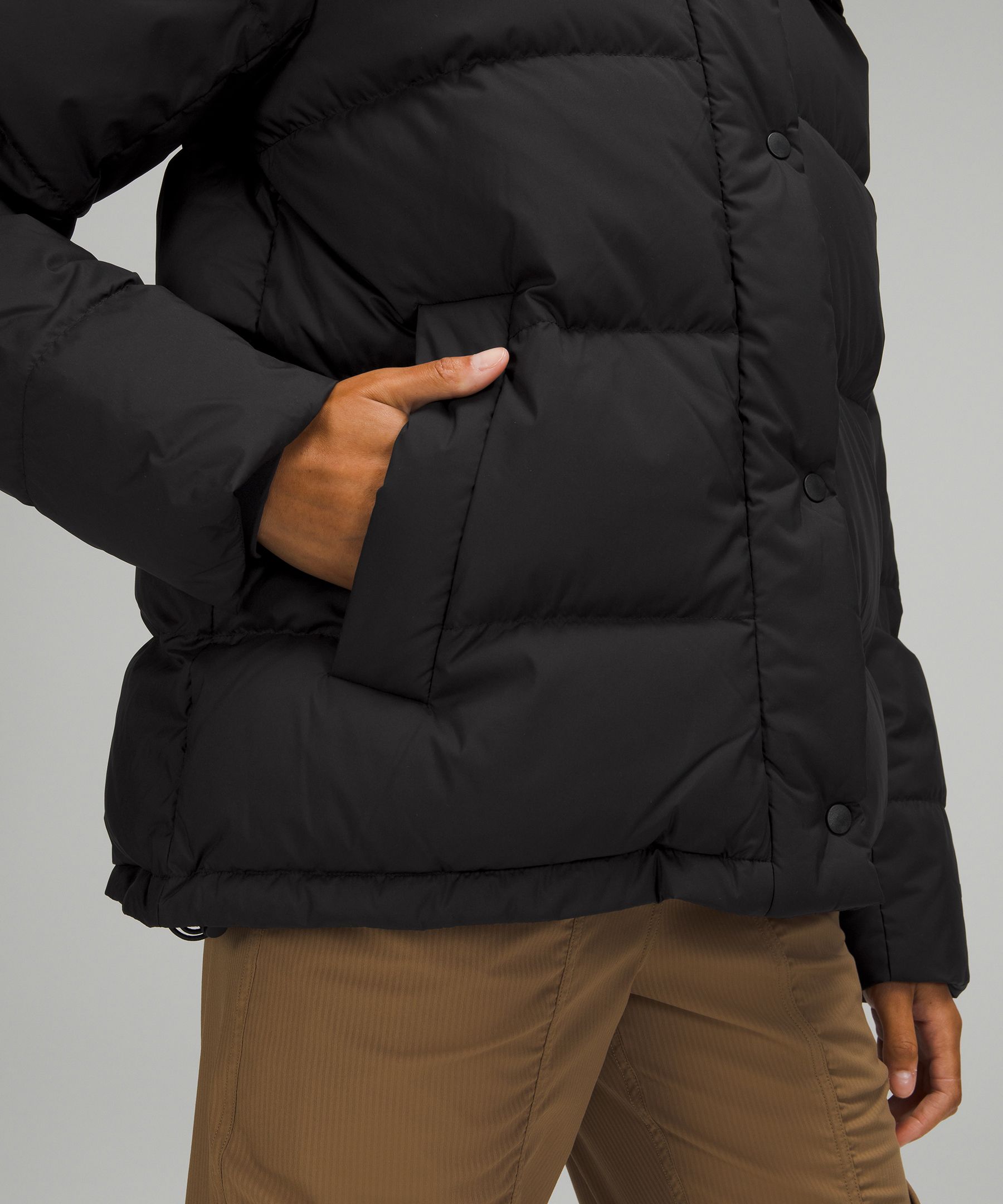 Wunder Puff hooded quilted recycled-SoftMatte™ down jacket