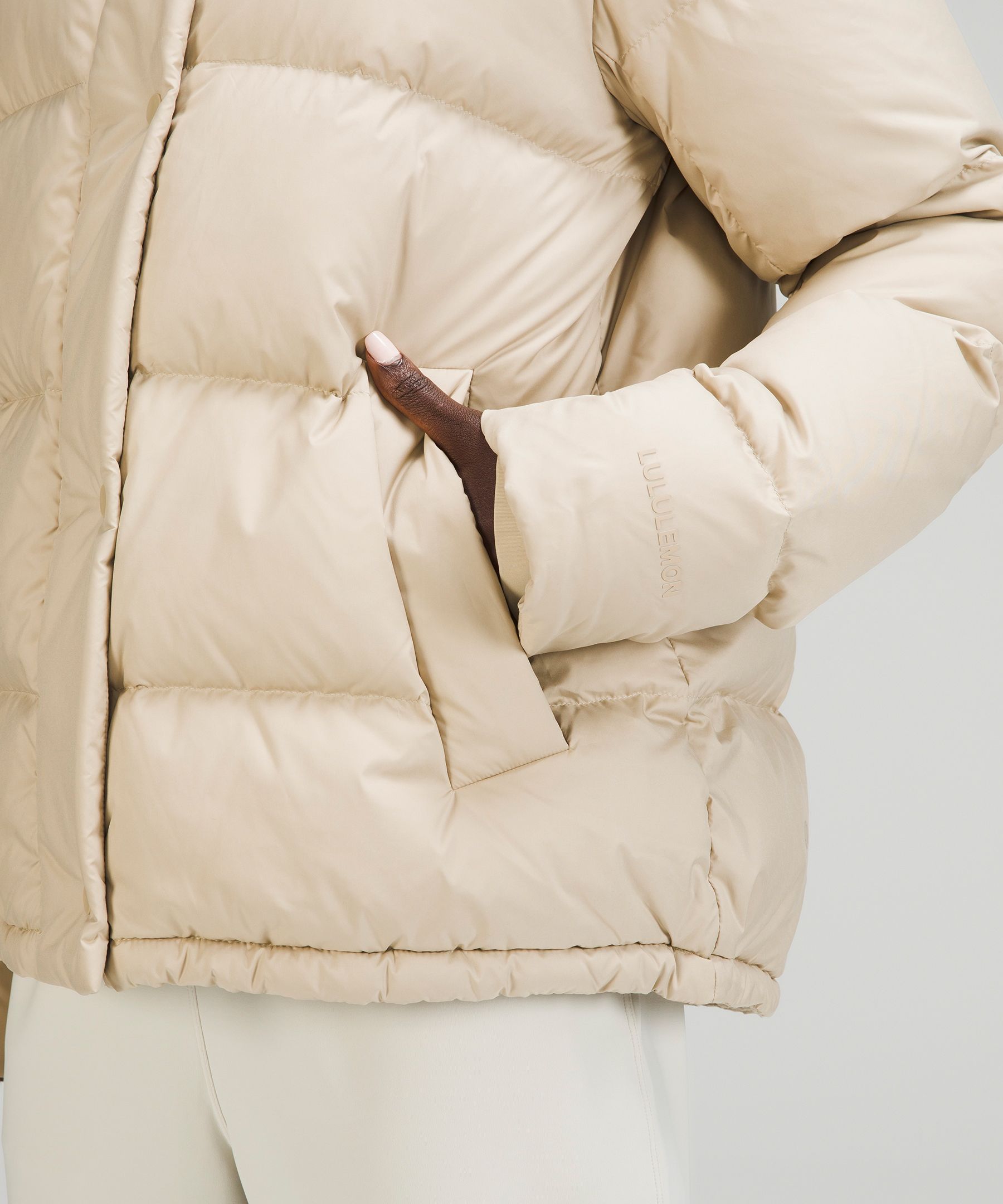 Shop Lululemon Wunder Puff Jacket