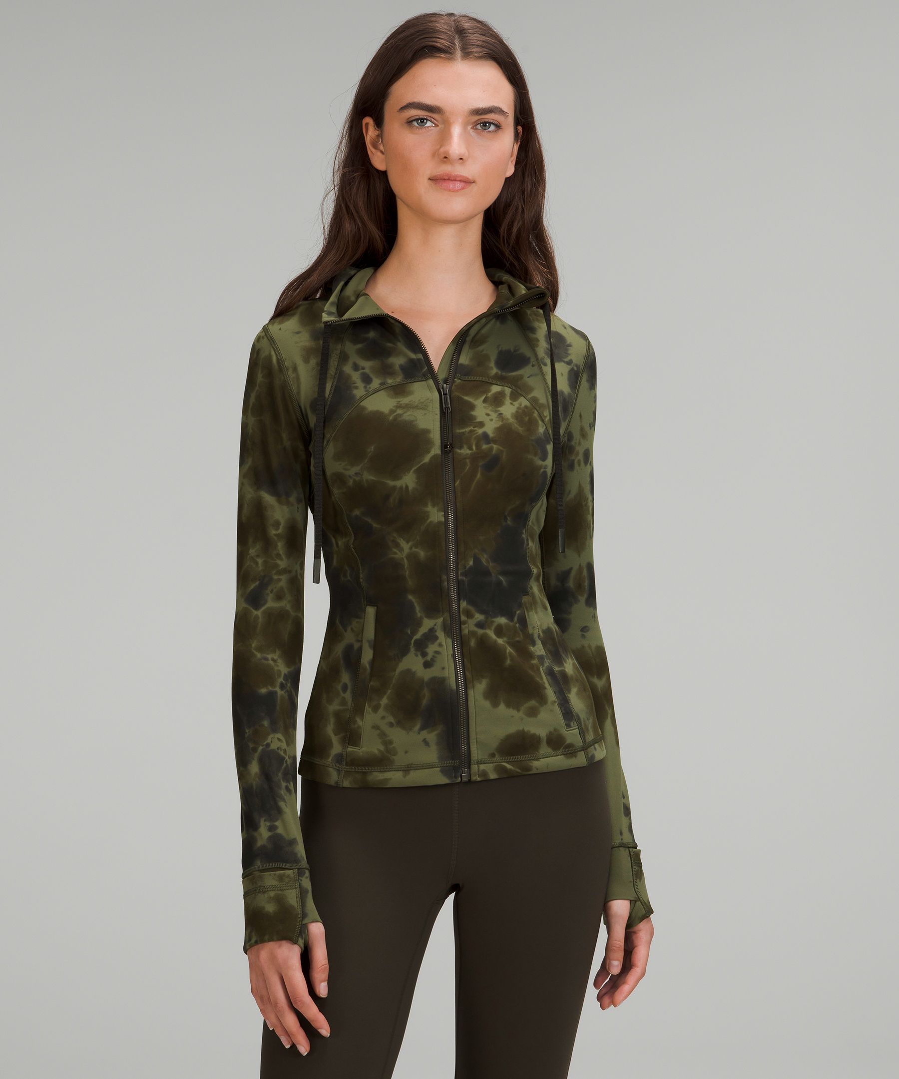 Lululemon Hooded Define Jacket *Nulu - Heritage 365 Camo Green