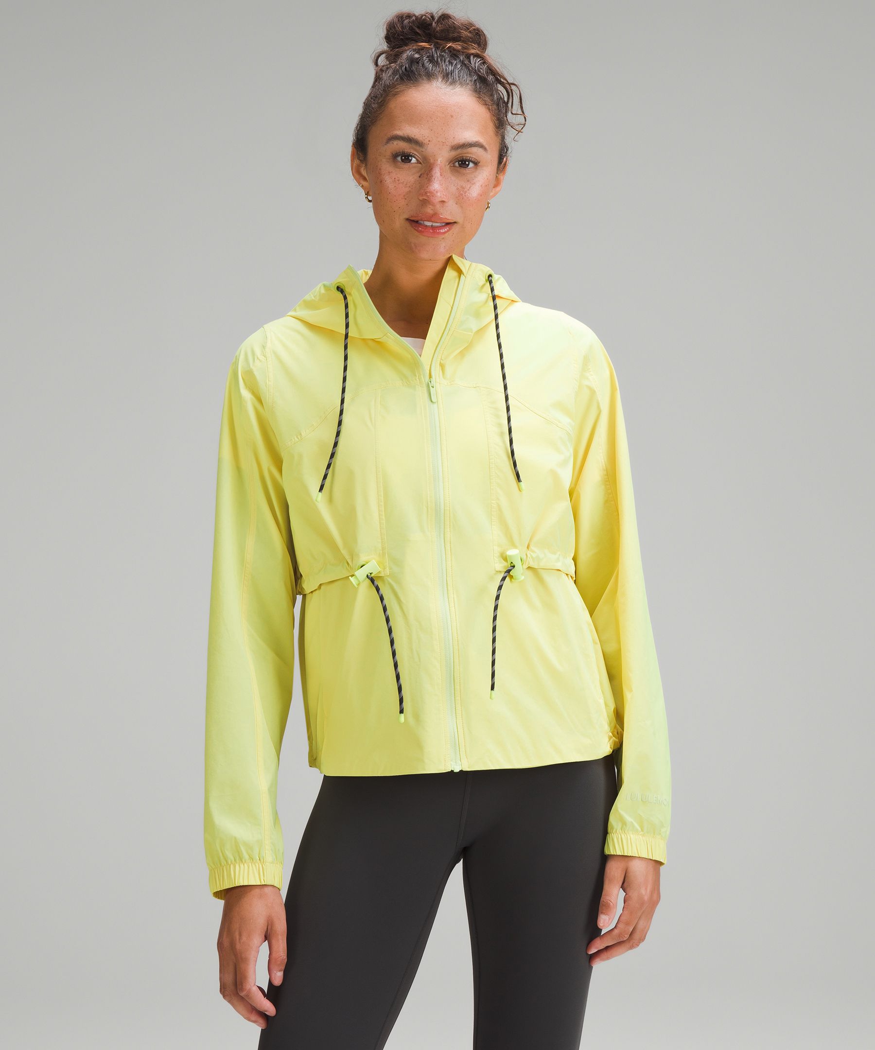 Lululemon Lightweight Hooded Jacket - Yellow