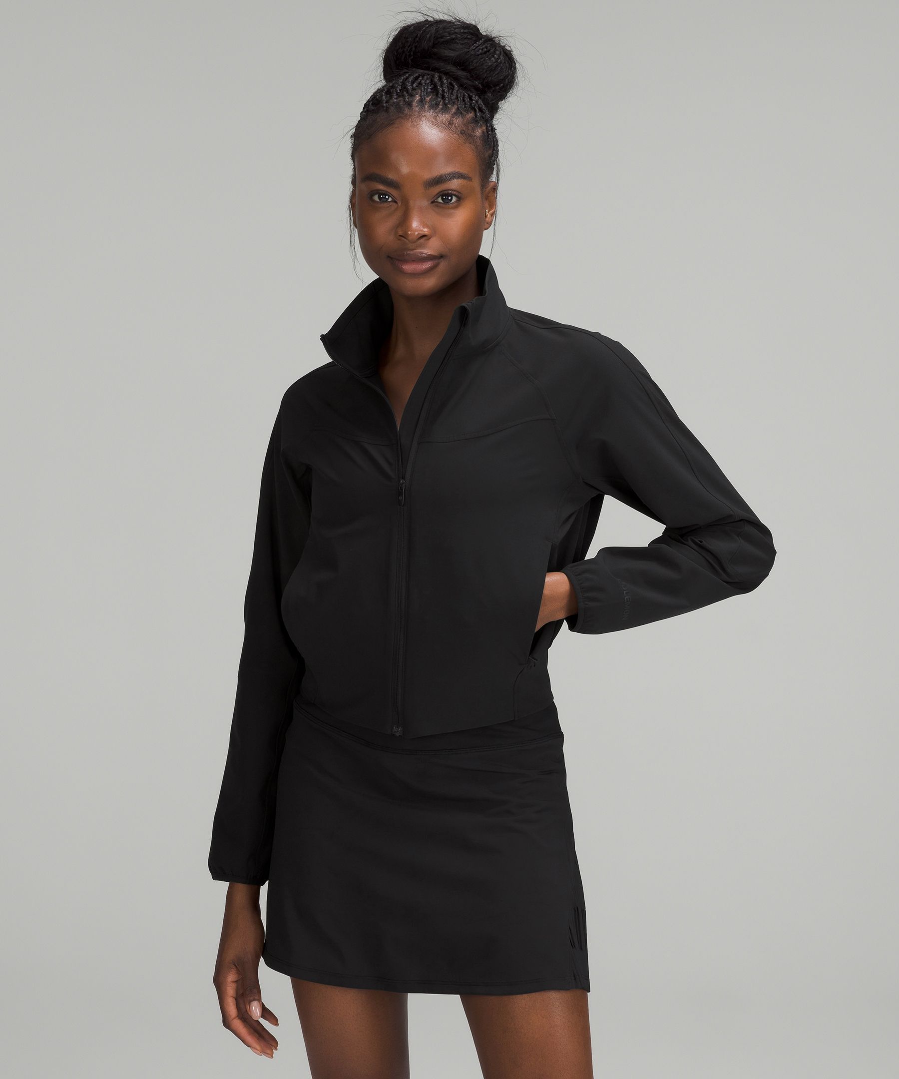 Water-Repellent Stretch Tennis Jacket