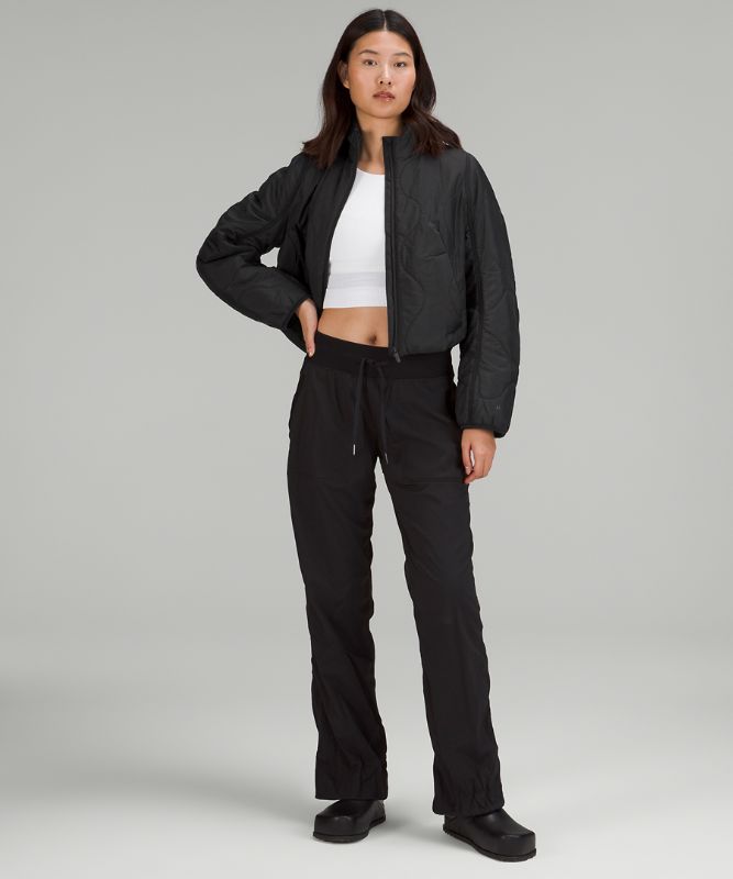 Quilted Light Insulation Cropped Jacket