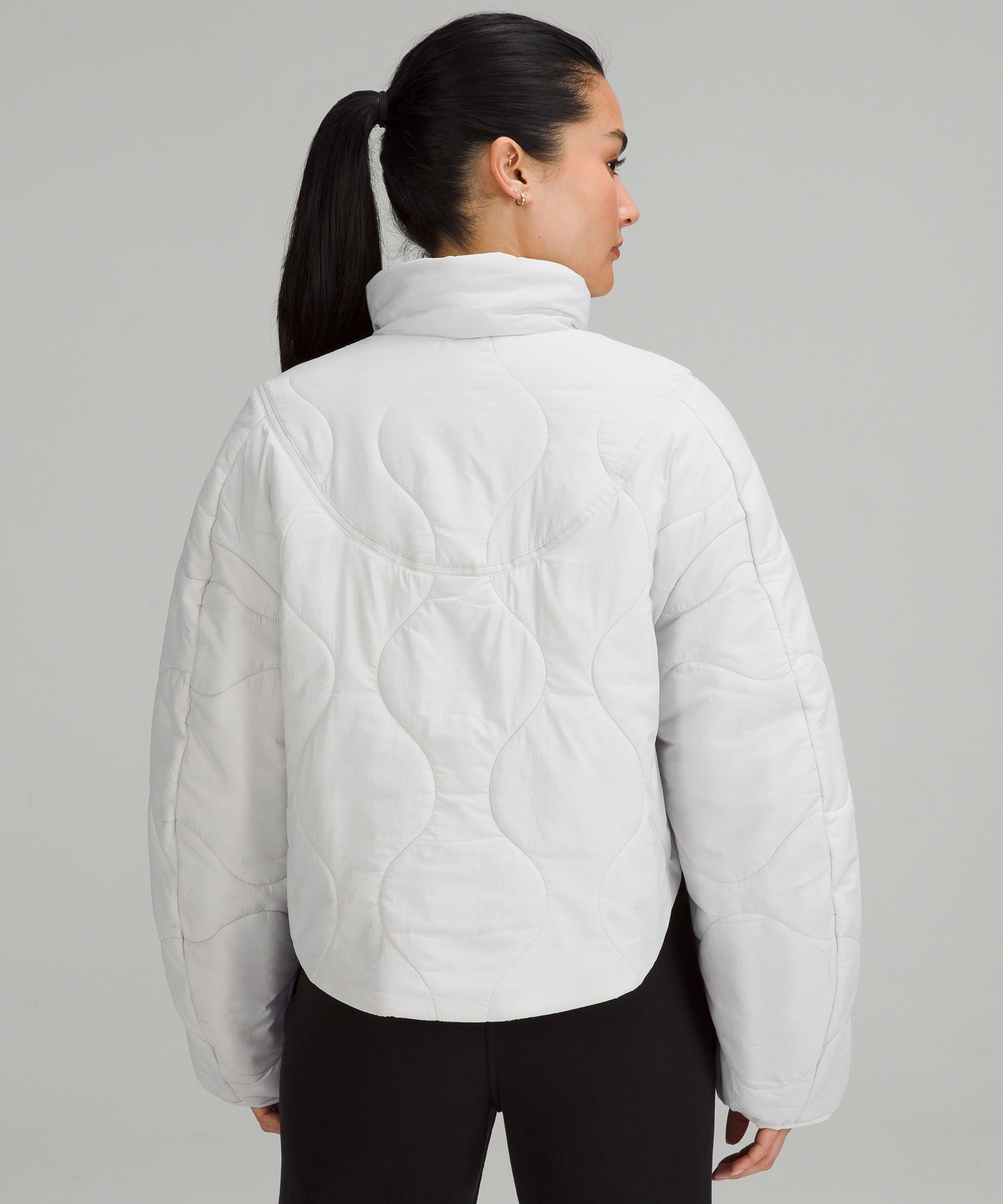 Quilted Light Insulation Cropped Jacket lululemon TH