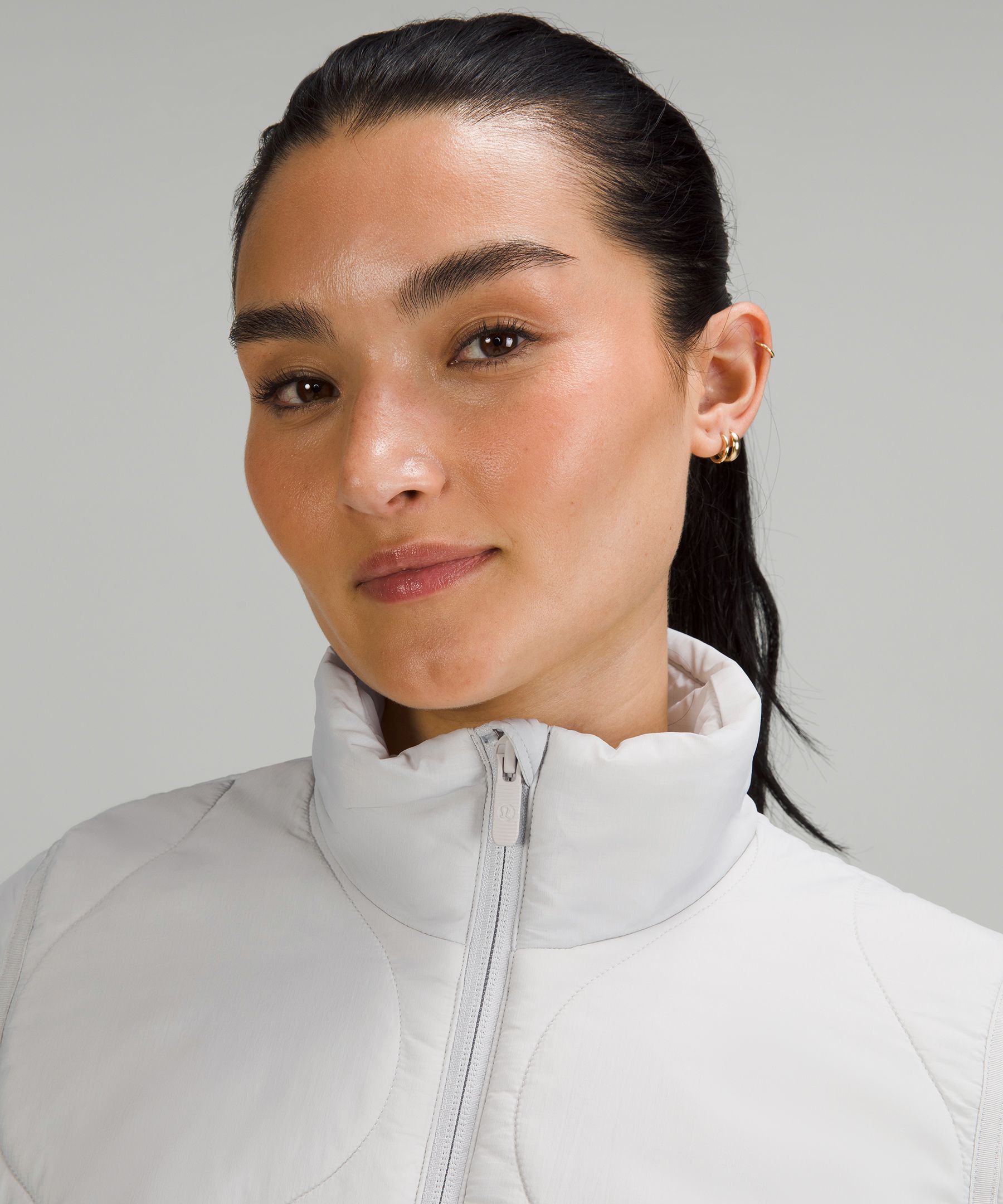 Quilted Light Insulation Cropped Jacket