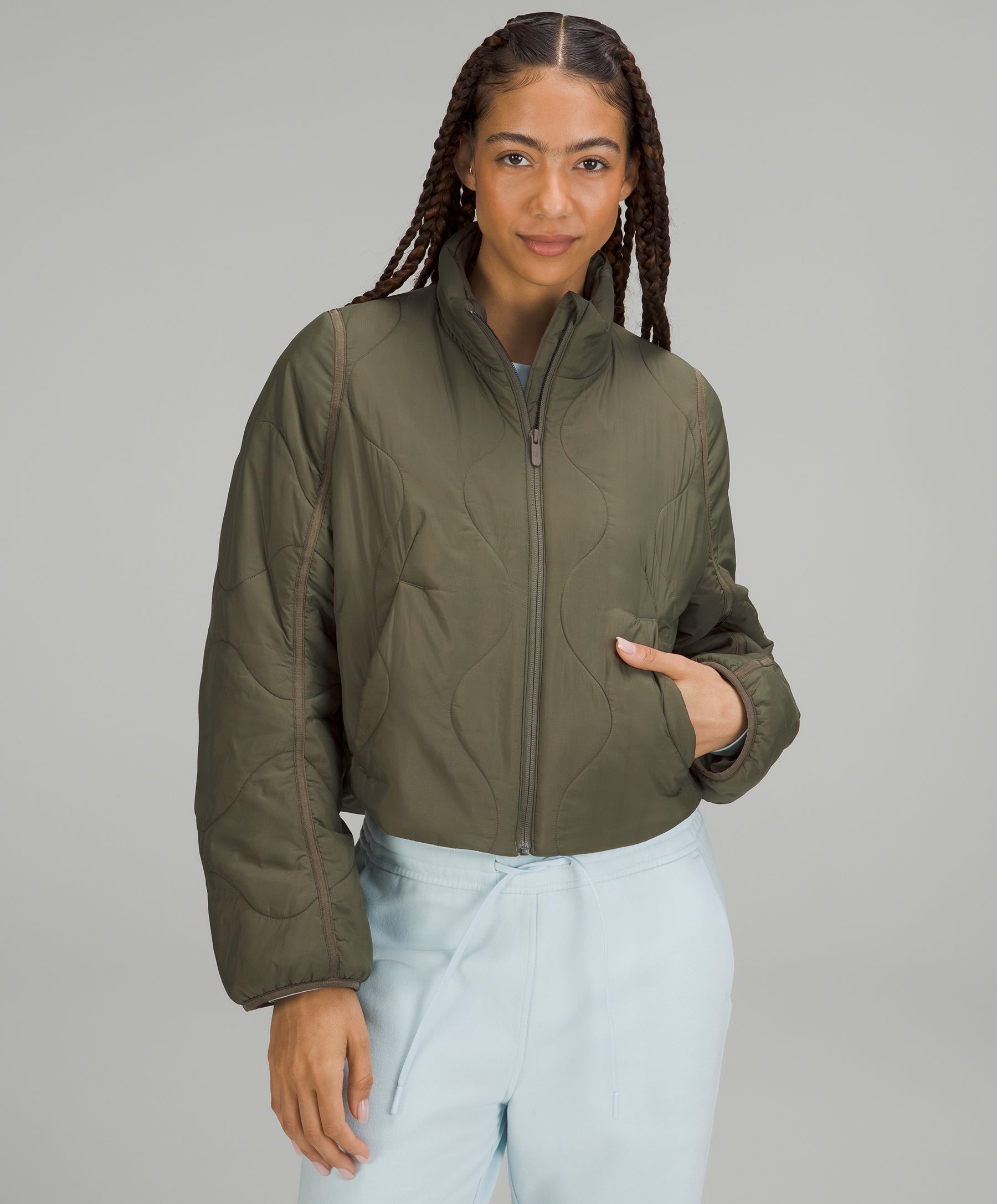 Lululemon Quilted Light Insulation Cropped Jacket