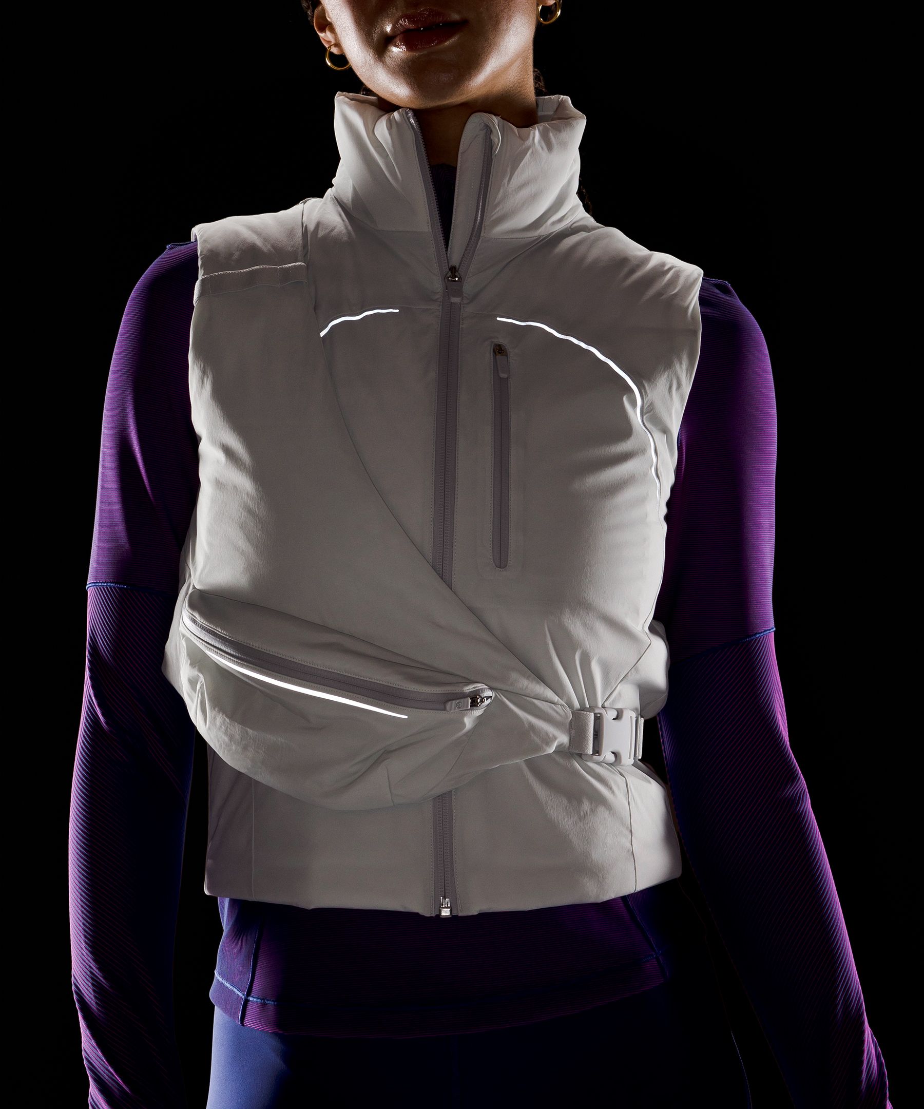 Storage Insulated Running Vest