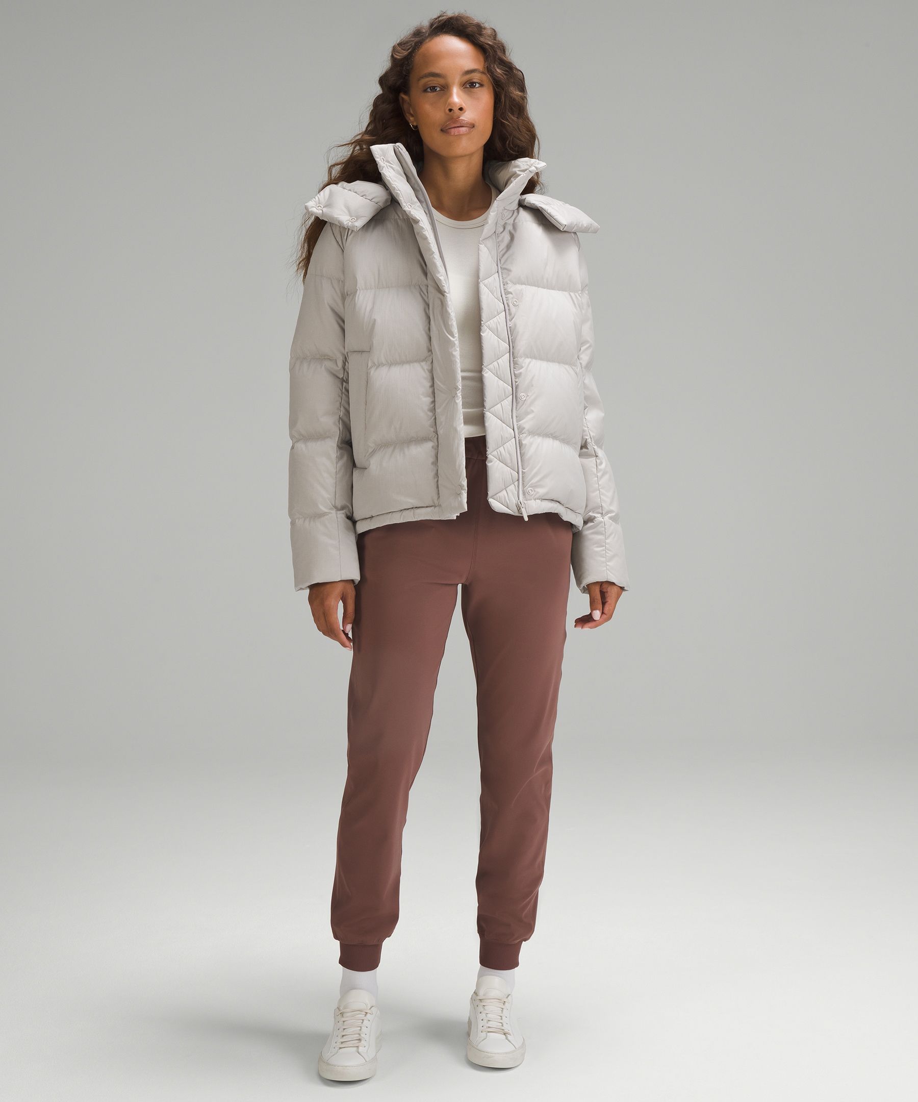 Lululemon white puffer jacket on sale