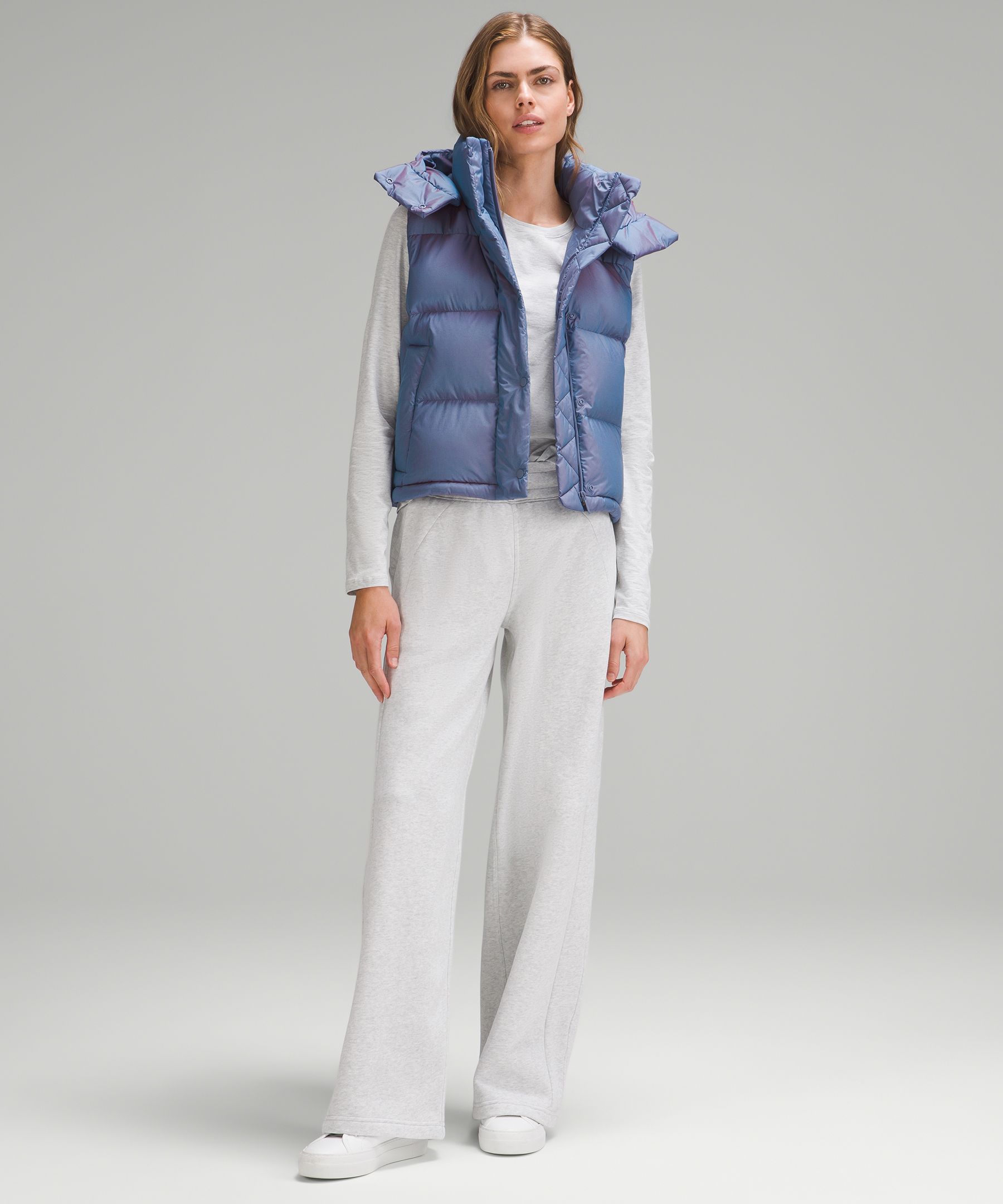 Wunder Puff 600-Down-Fill Cropped Vest