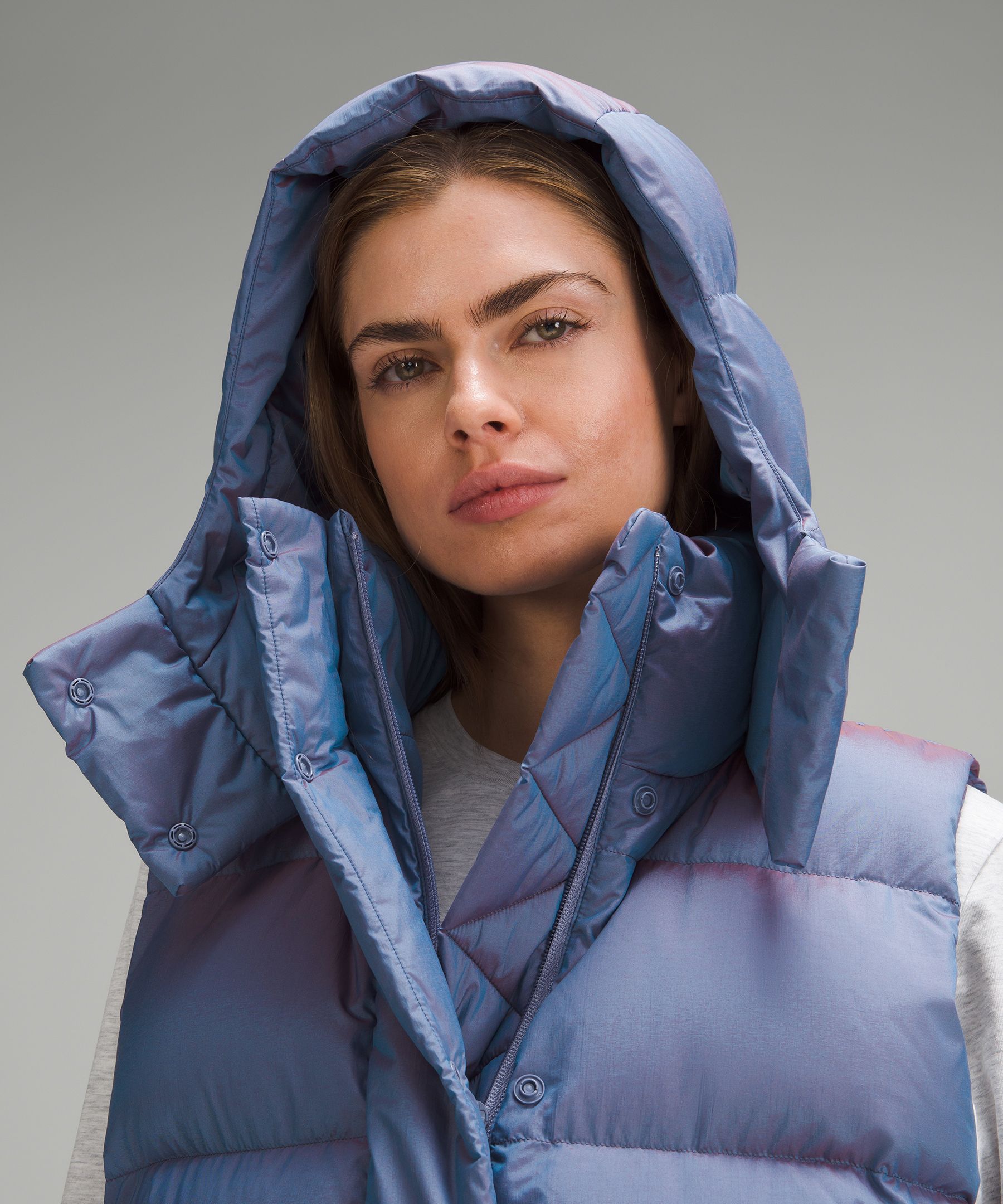 Wunder Puff 600-Down-Fill Cropped Vest