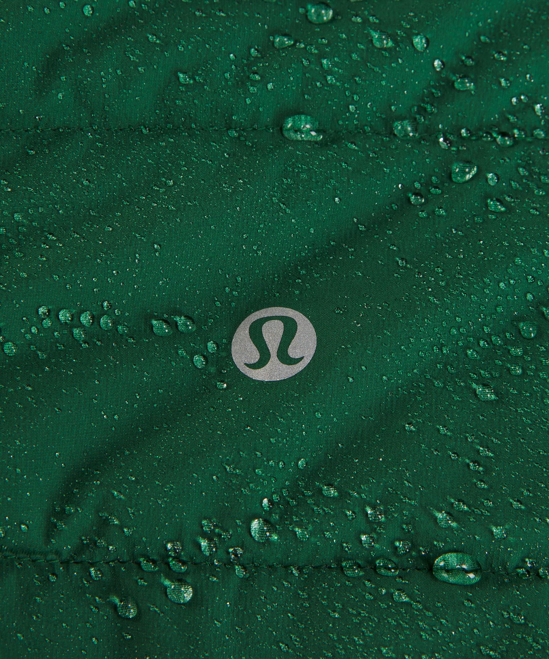 Lululemon Down For It All Jacket In Everglade Green
