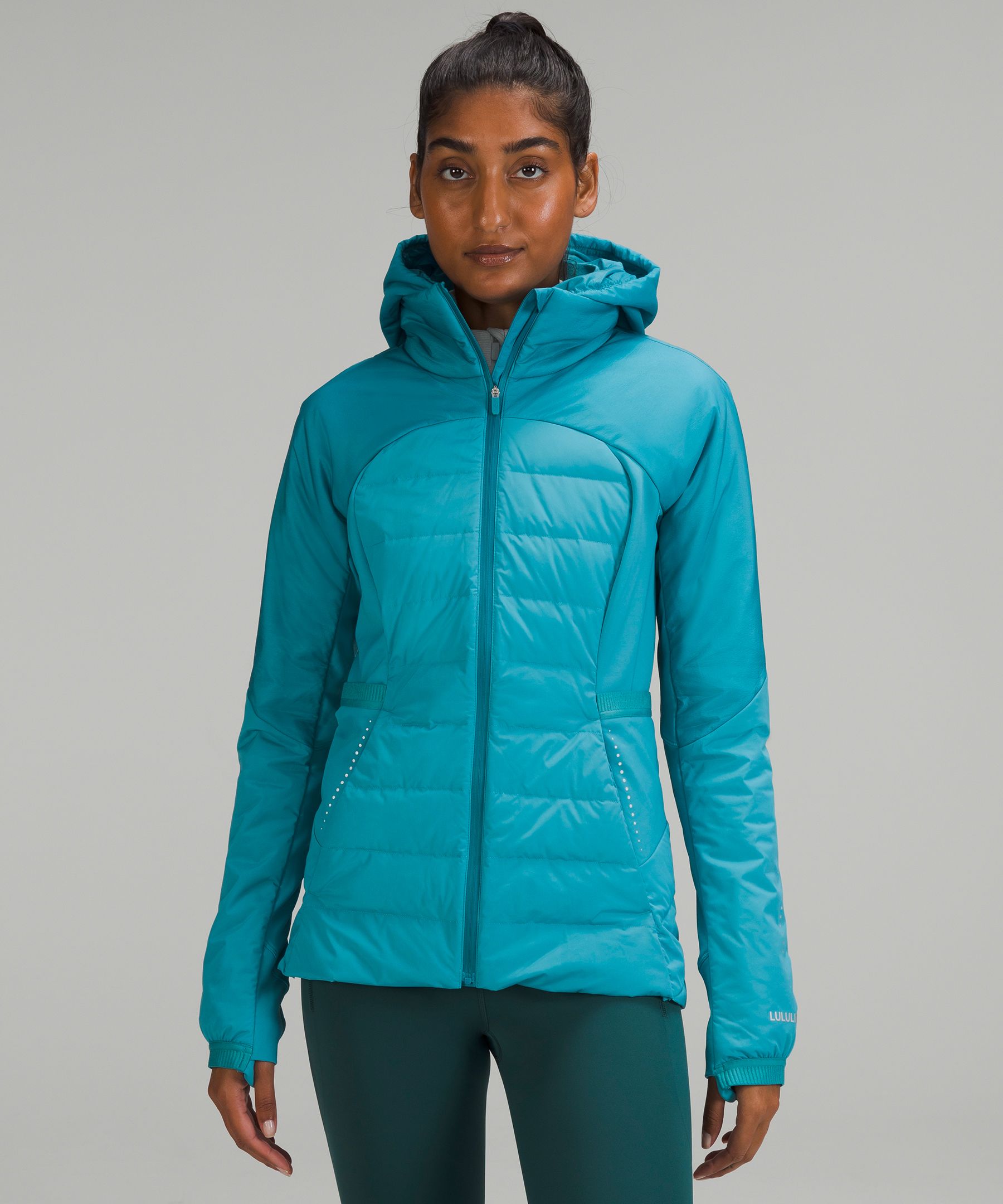 NWT Lululemon Down For It All Down Jacket 700 Fill Sz 6 ❤️ Everglade Green  