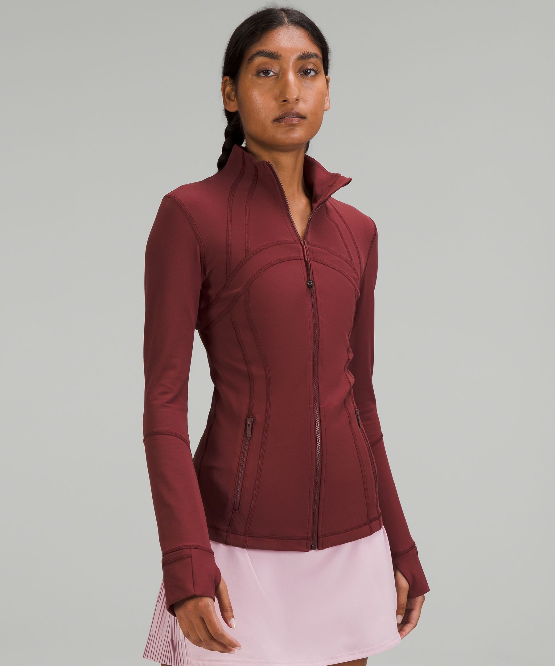 Lululemon hot sale burgundy jacket