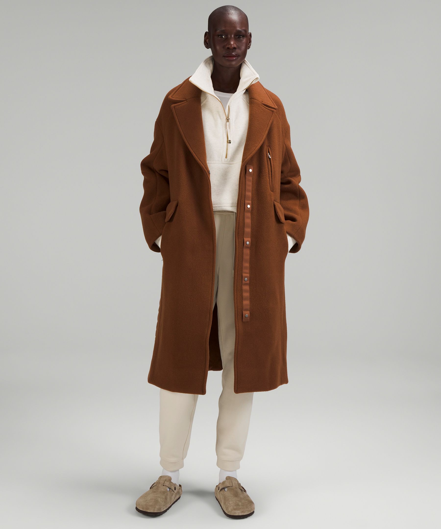 yeezy season 3 NYLON DOWN LONG COAT