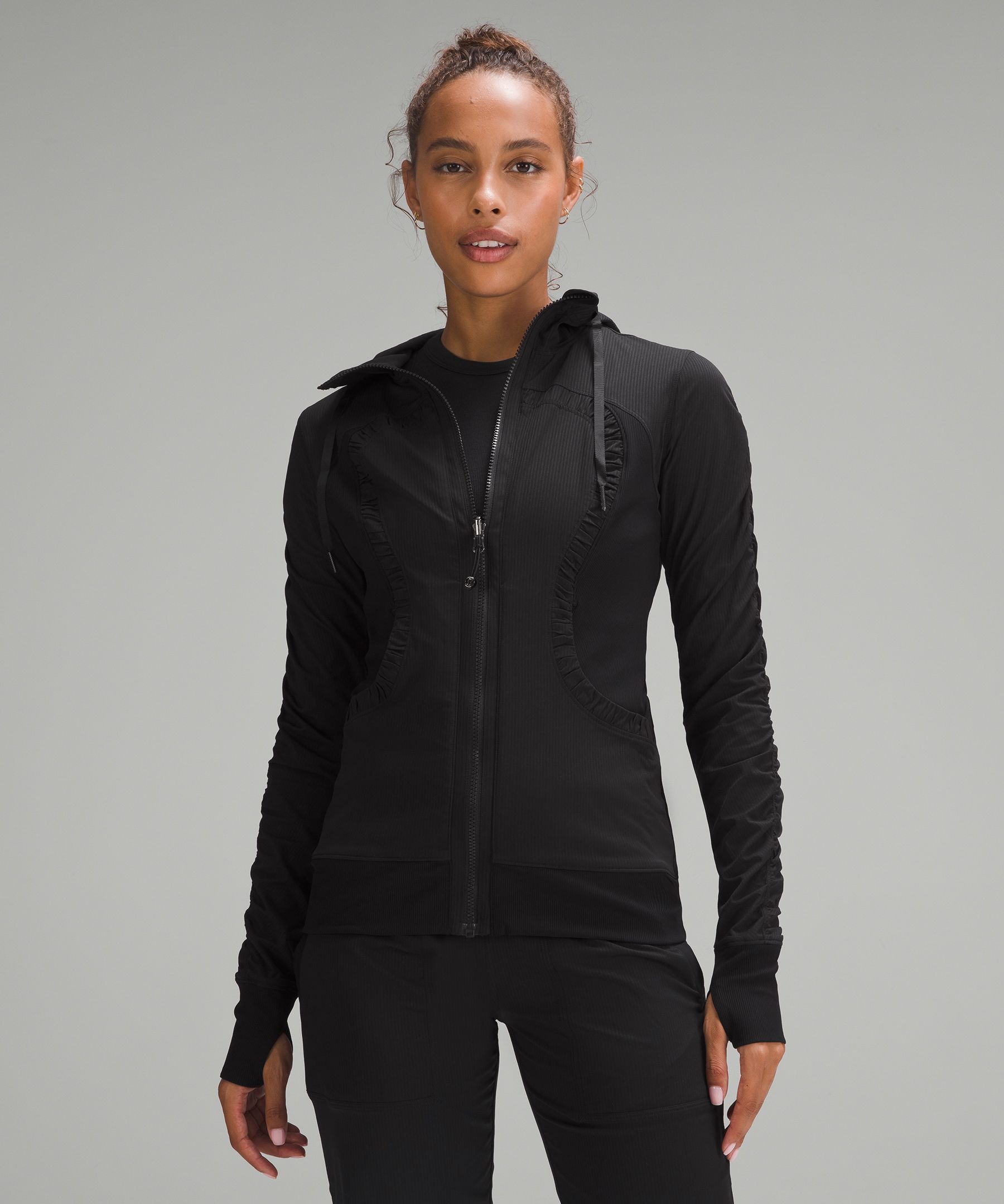 Black Define panelled performance jacket, lululemon