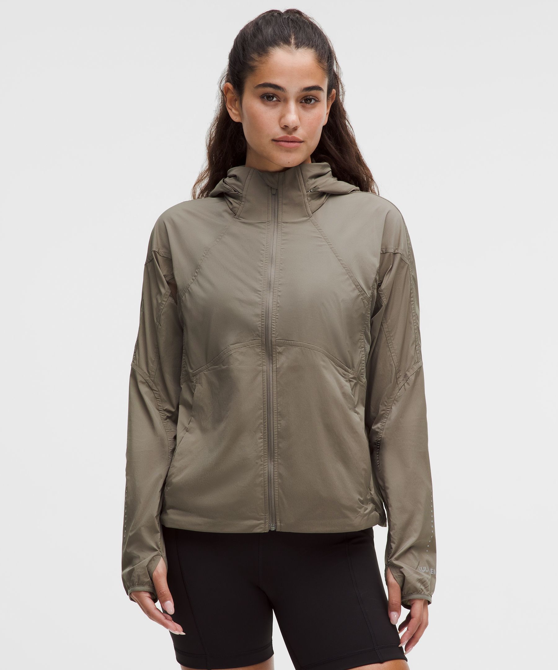 Classic-Fit Ventilated Running Jacket