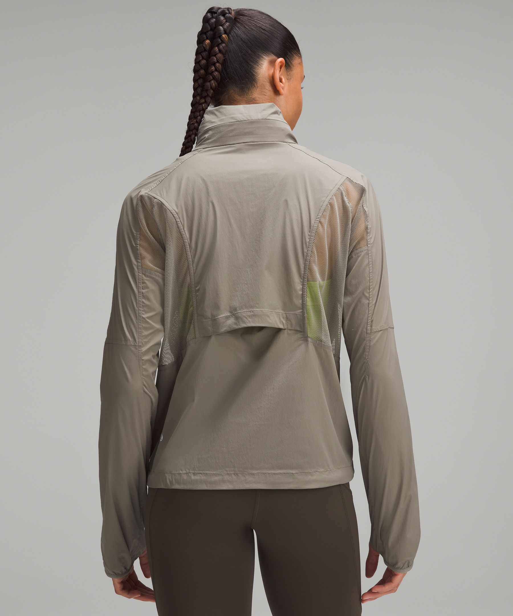 Classic-Fit Ventilated Running Jacket