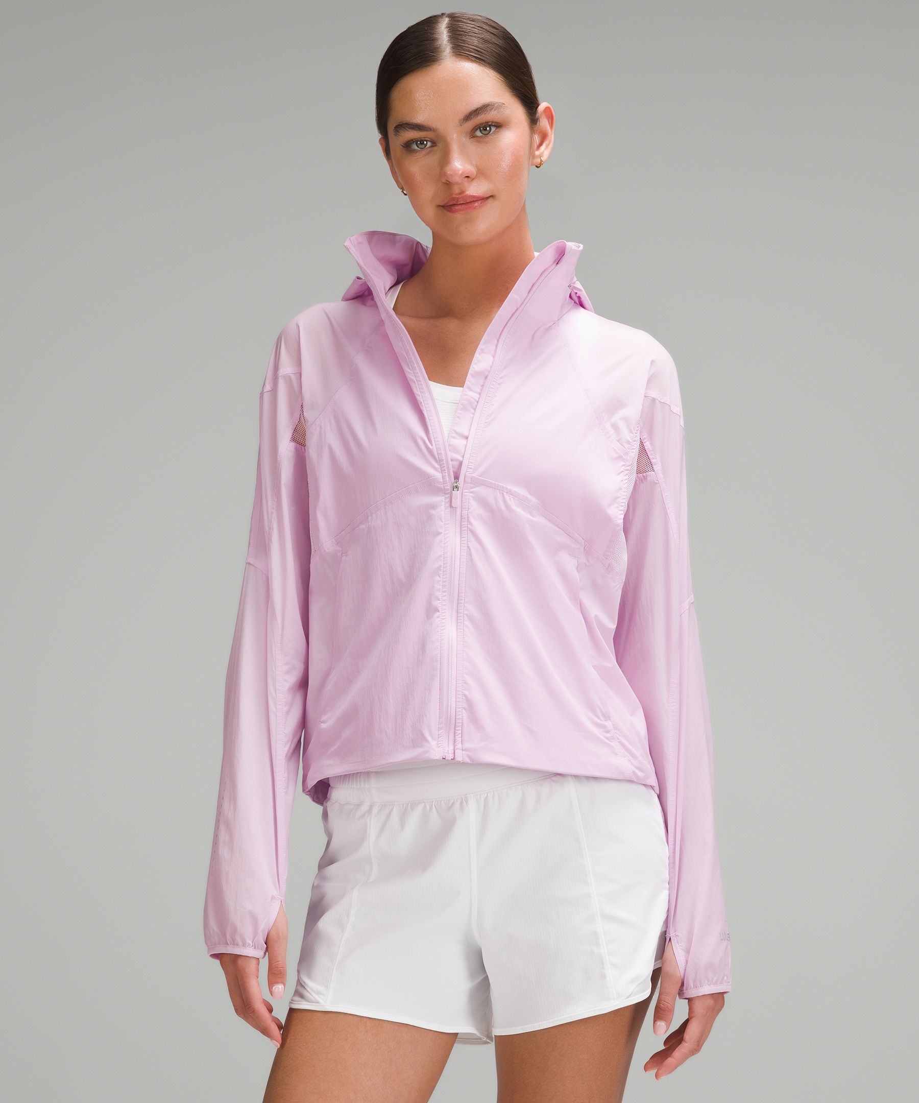 Classic Fit Ventilated Running Jacket Lululemon EU