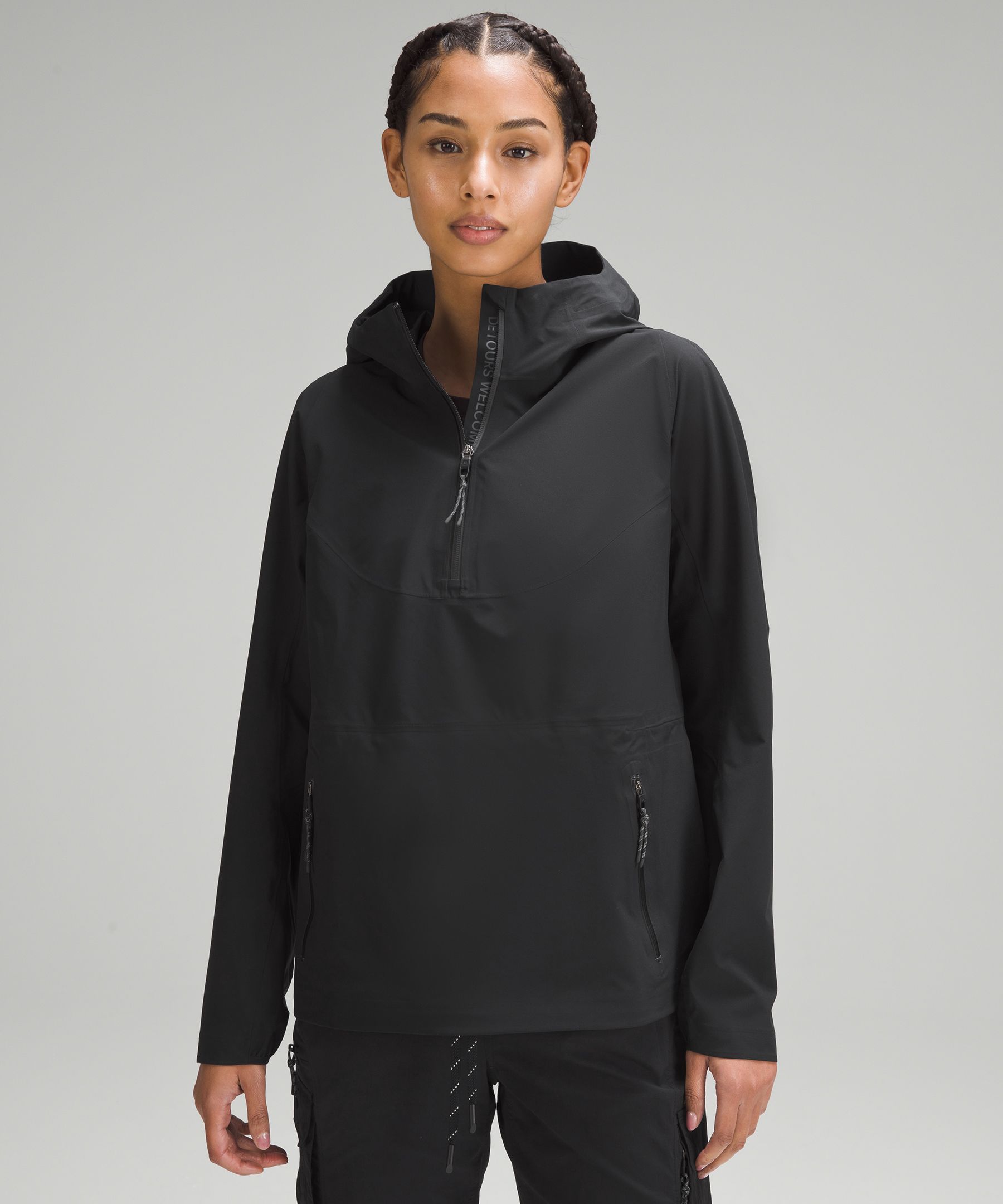 Women's half zip waterproof jacket new arrivals