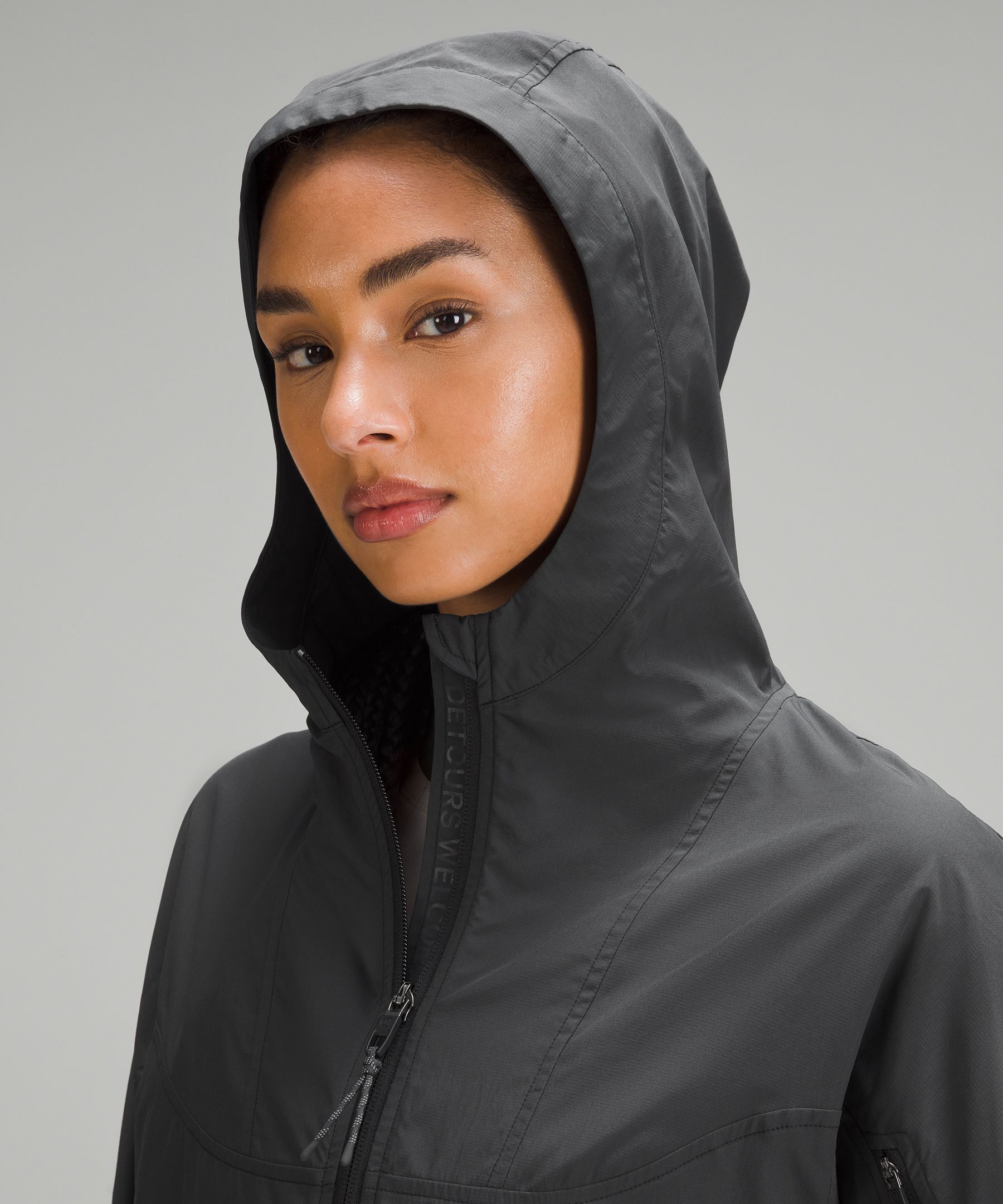 Lululemon packable best sale rain jacket