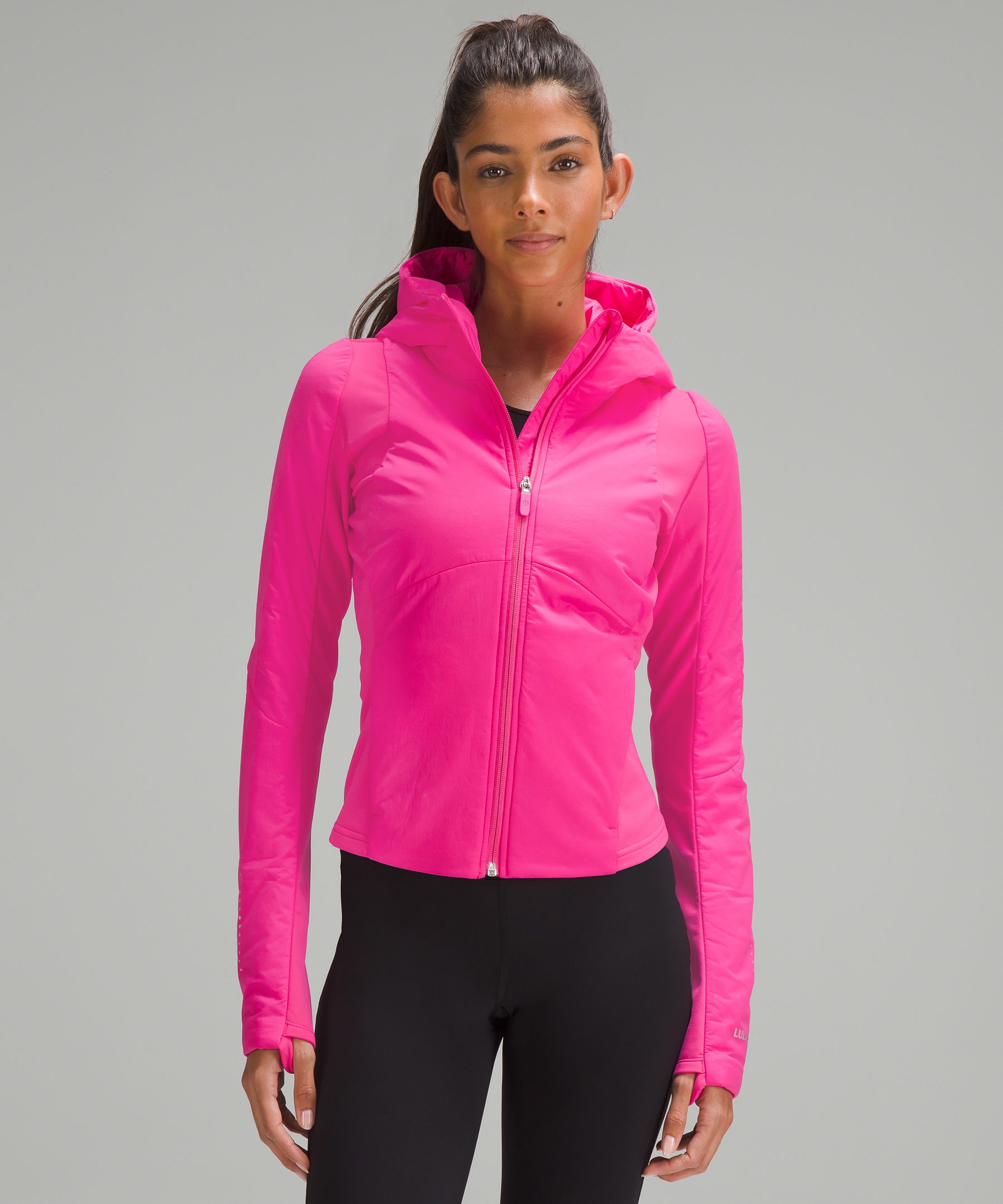 Lululemon Push Your Pace Jacket - Steam Blue - lulu fanatics