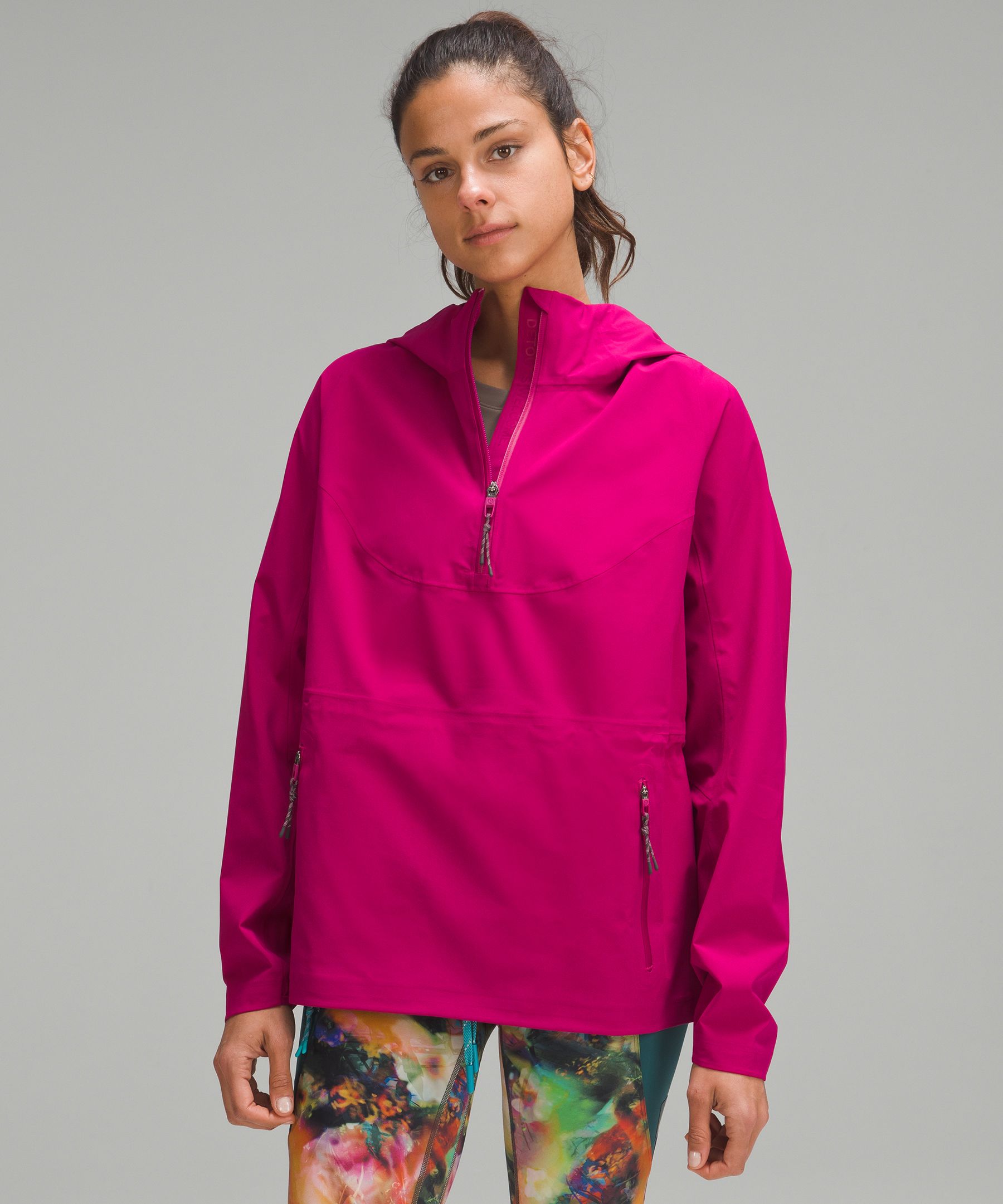 lululemon athletica, Tops, Lululemon Quarter Zip Pullover With Ruffle  Detailing