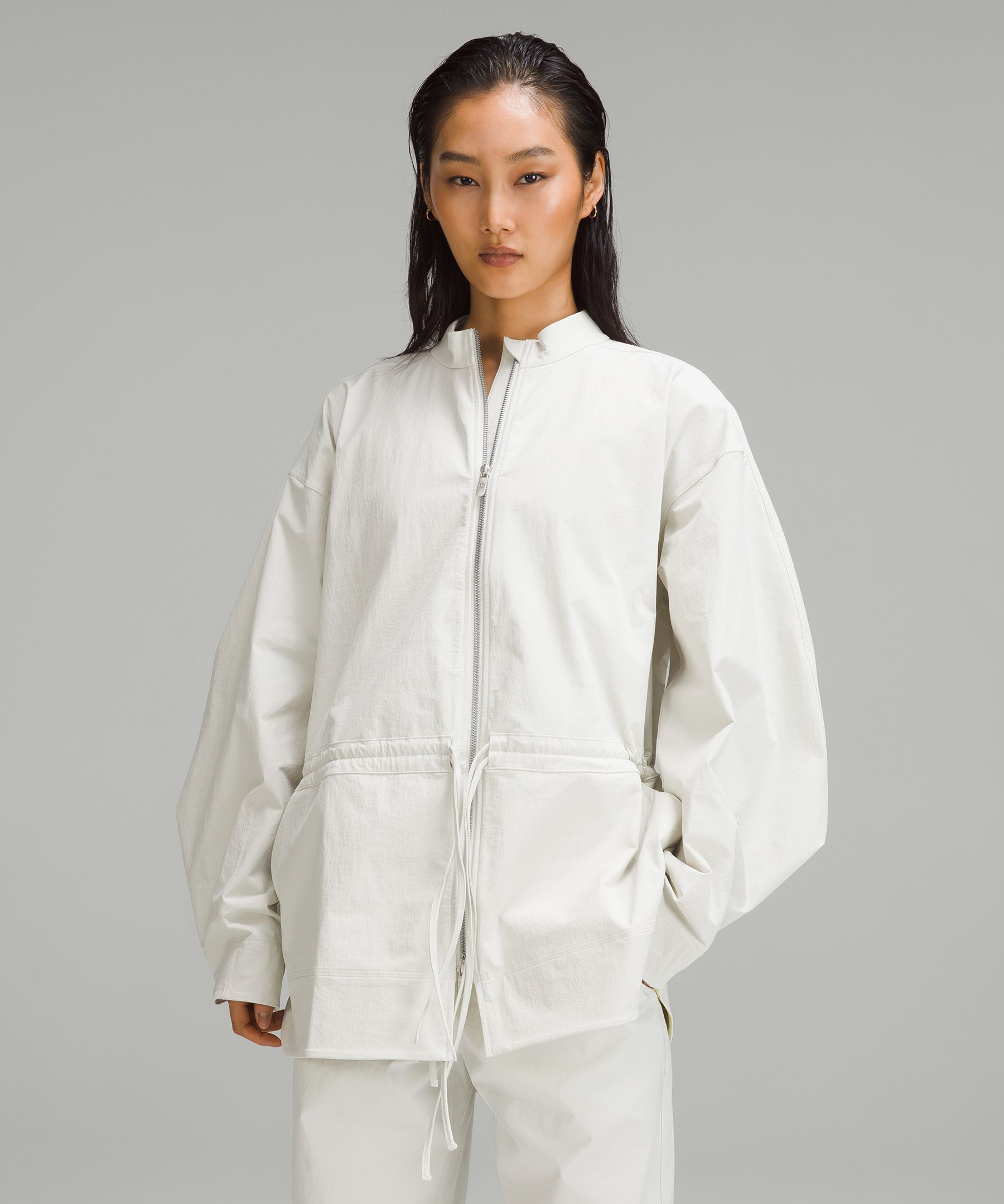 ルルレモン Cinch-Waist Stretch Shirt Jacket