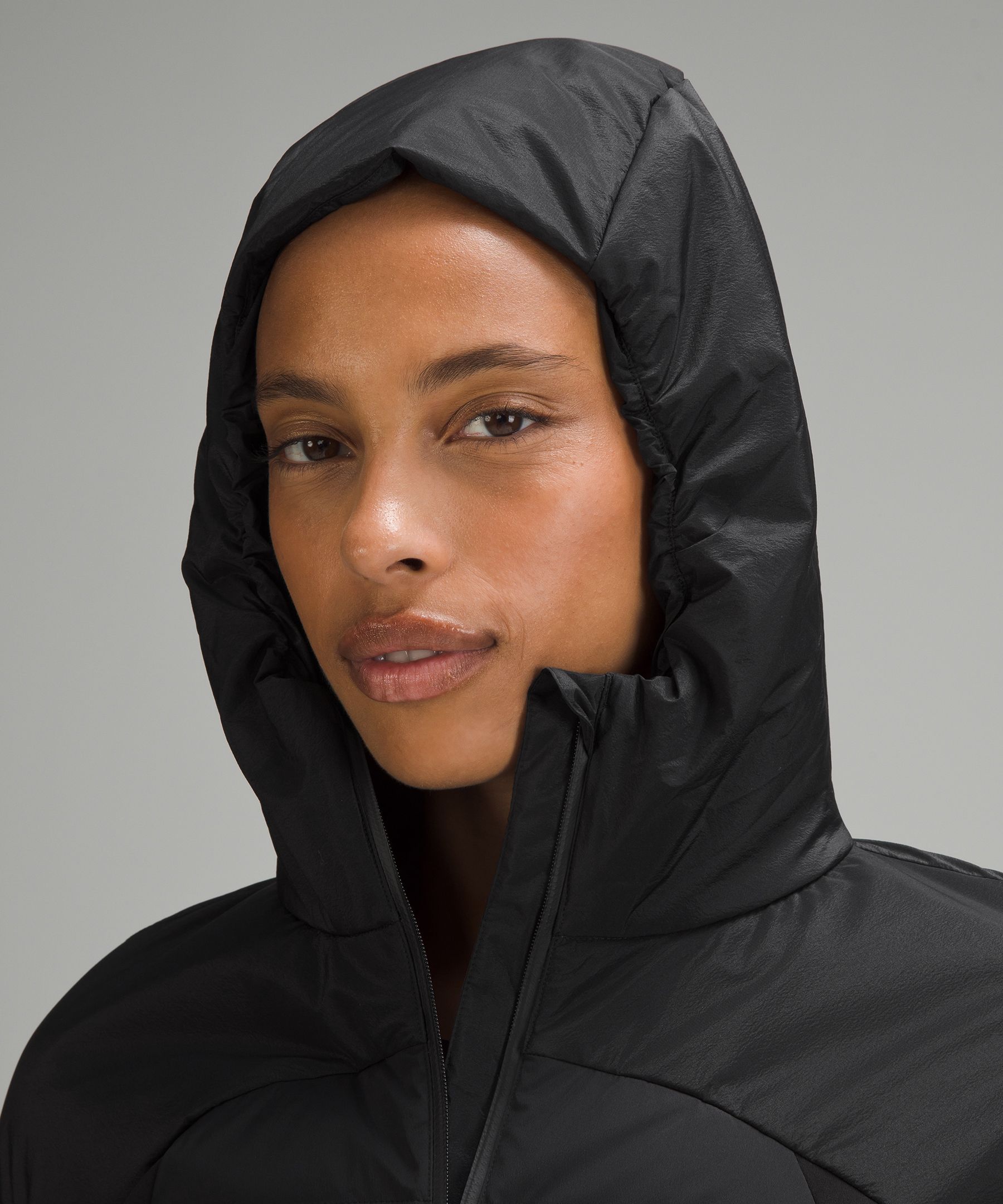 Lululemon Soul Cycle Jacket Women Size 8 Black Full Zip Hoodie