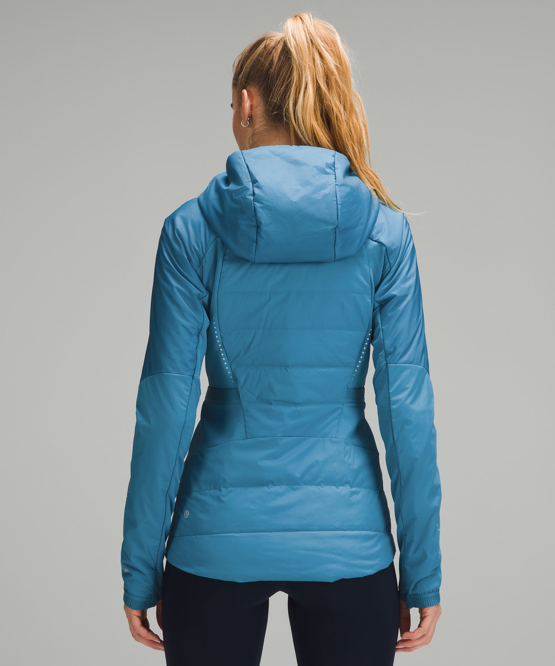 NWT Lululemon Down for It All Jacket Blue Nile 6 Run Sport Activewear