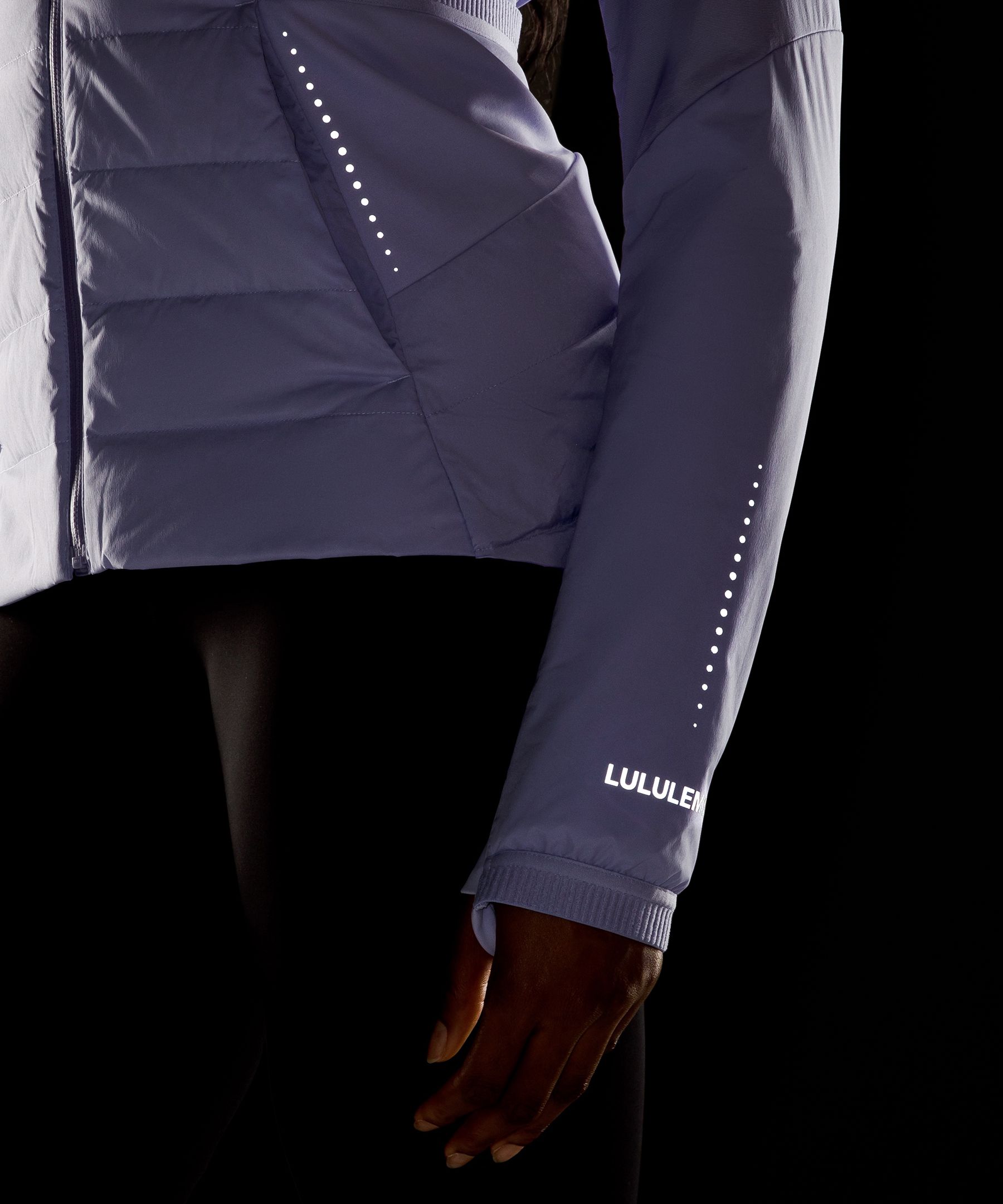 Lululemon Down for It All Jacket - Peri Purple - lulu fanatics