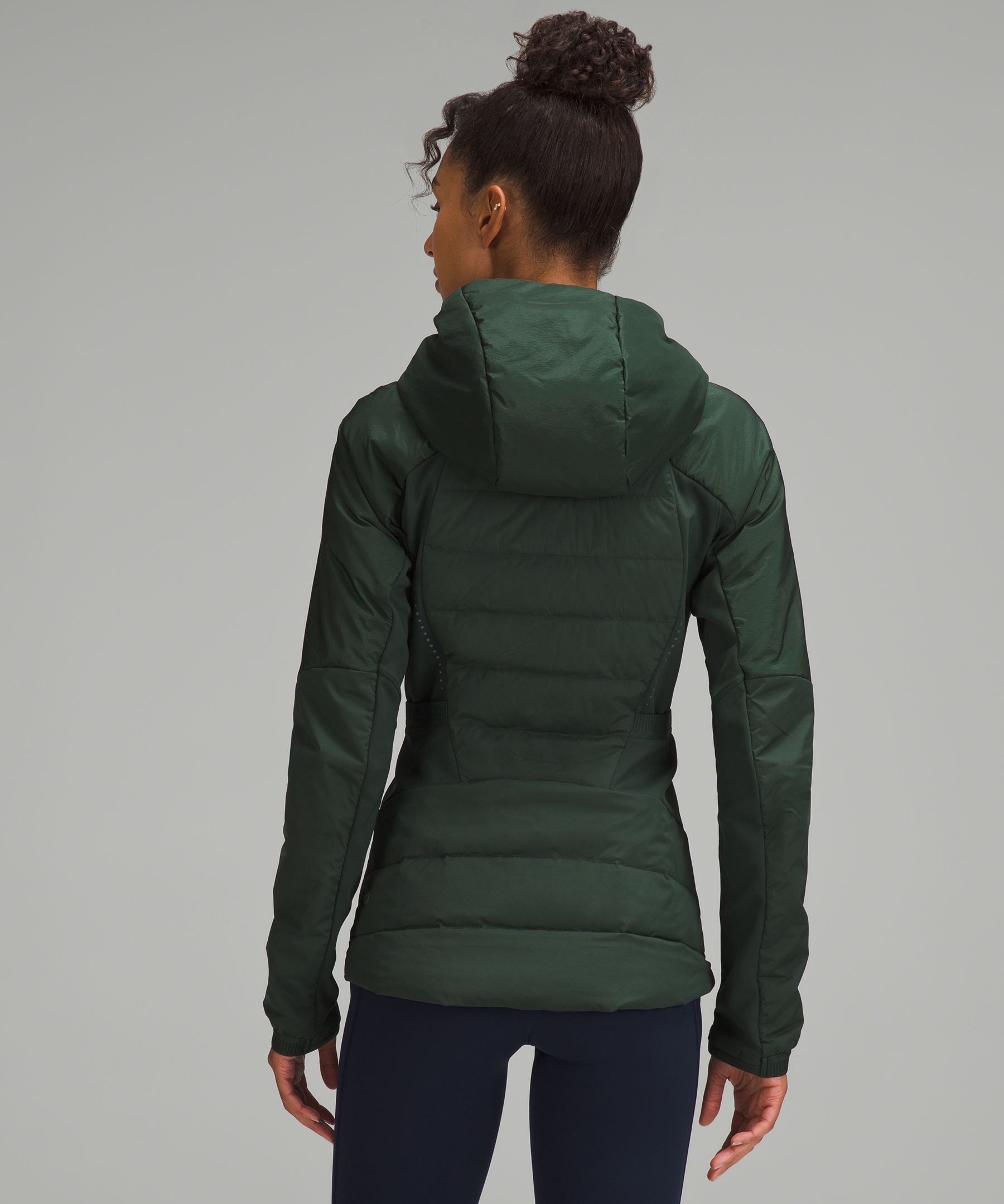 Lululemon Athletica Down For It All Jacket in Dark Olive Size L Brand New deals